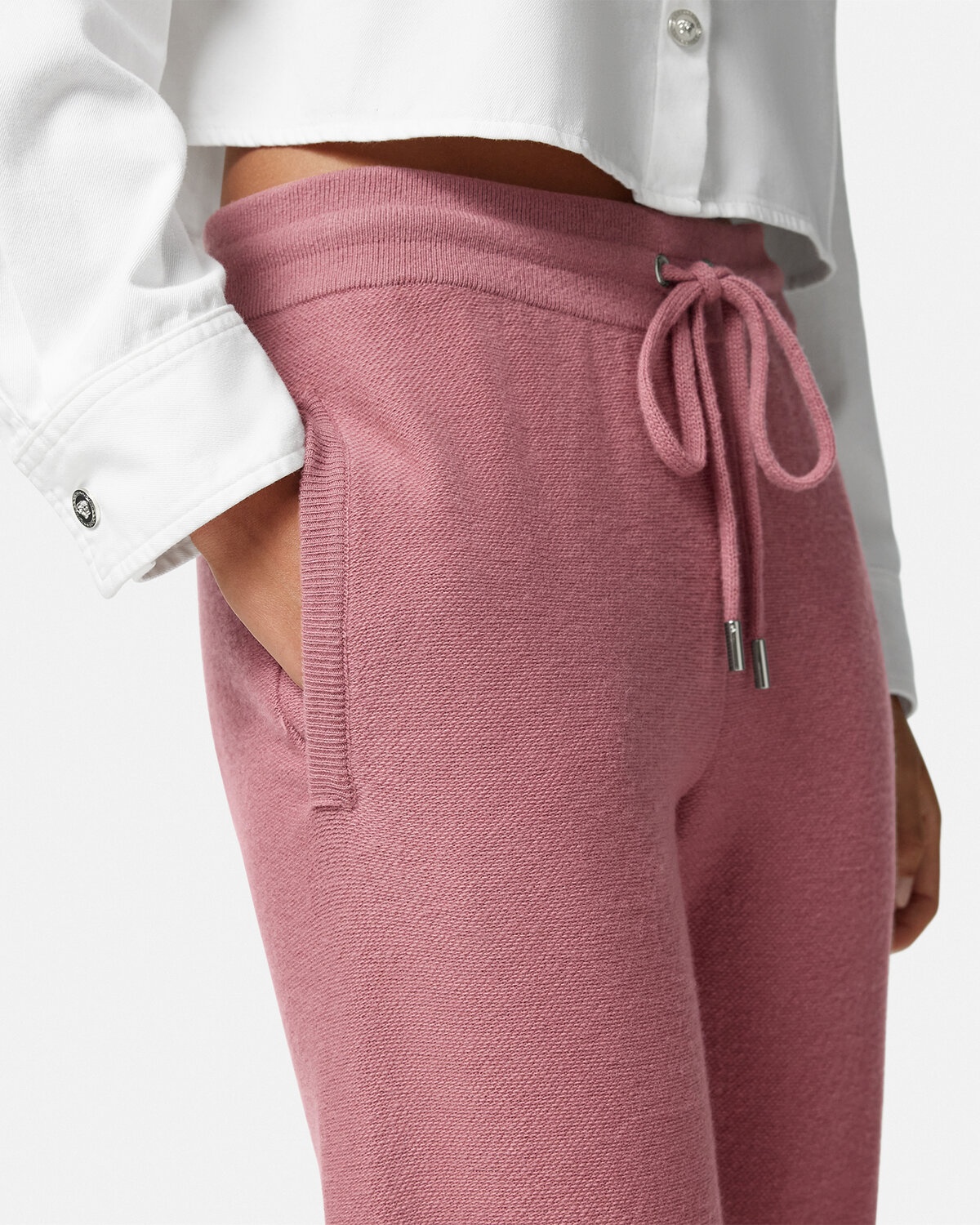 Wool-Blend Flared Towel Pants - 3