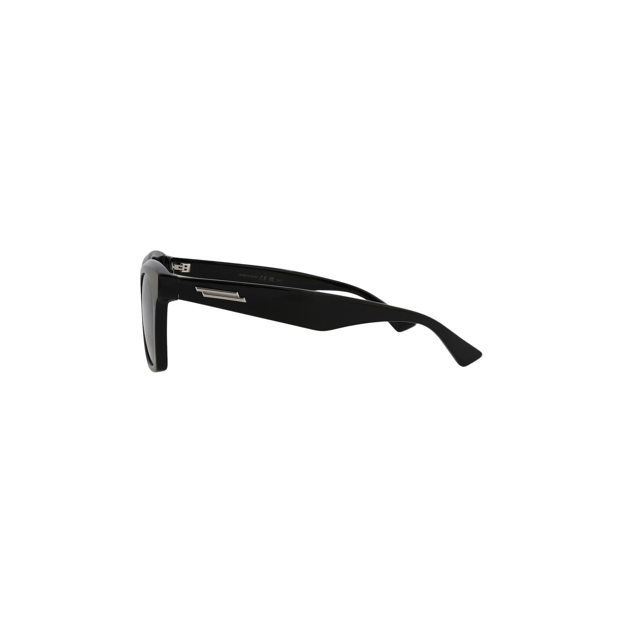 Bottega Veneta Square Sunglasses 'Black/Grey' - 2