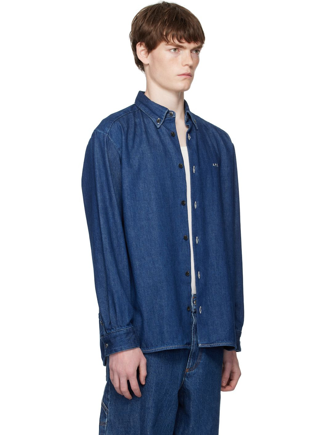 Blue Mathias Denim Shirt - 2