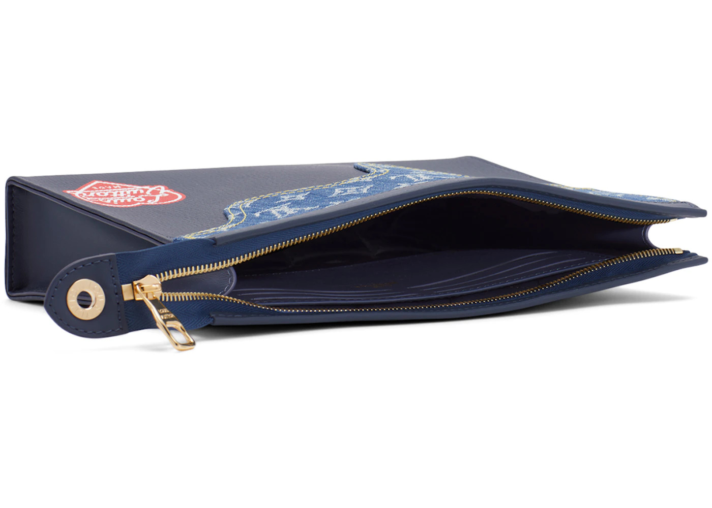 Louis Vuitton x Nigo Pochette Voyage MM Monogram Blue - 3