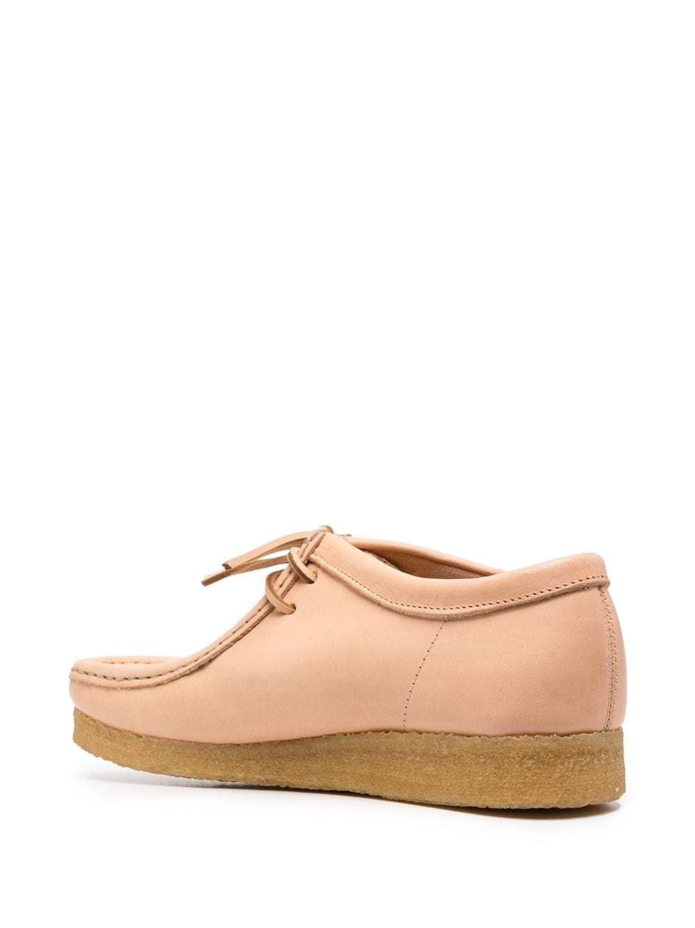 Wallabee low-top lace-up boots - 3