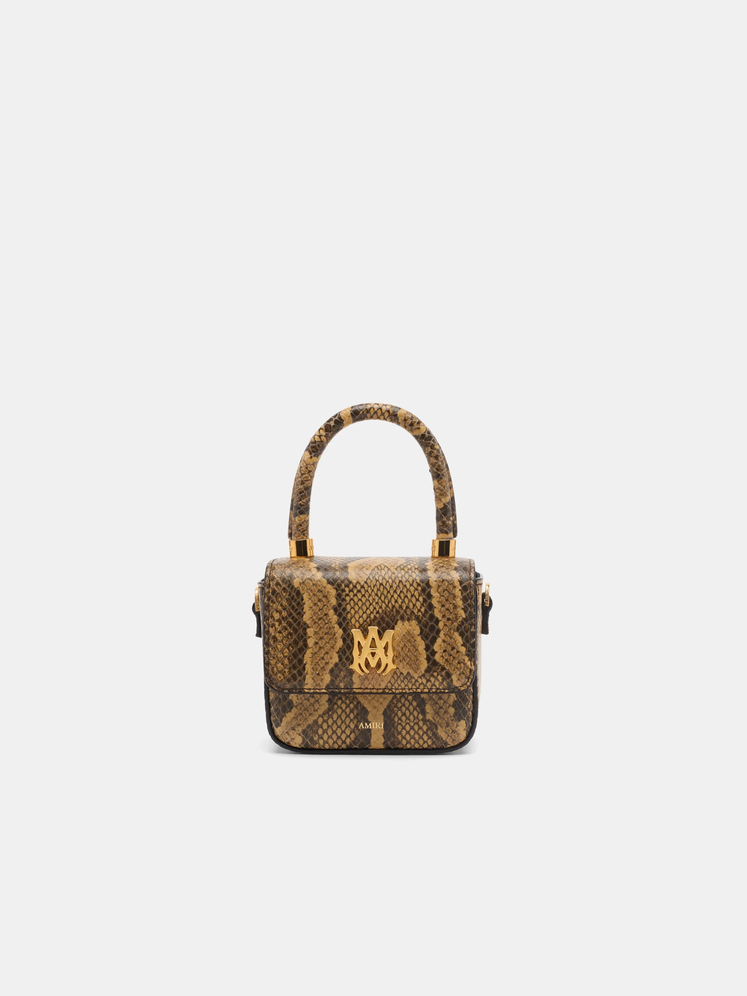 WOMEN'S PYTHON EMBOSSED NANO MA BAG - 1