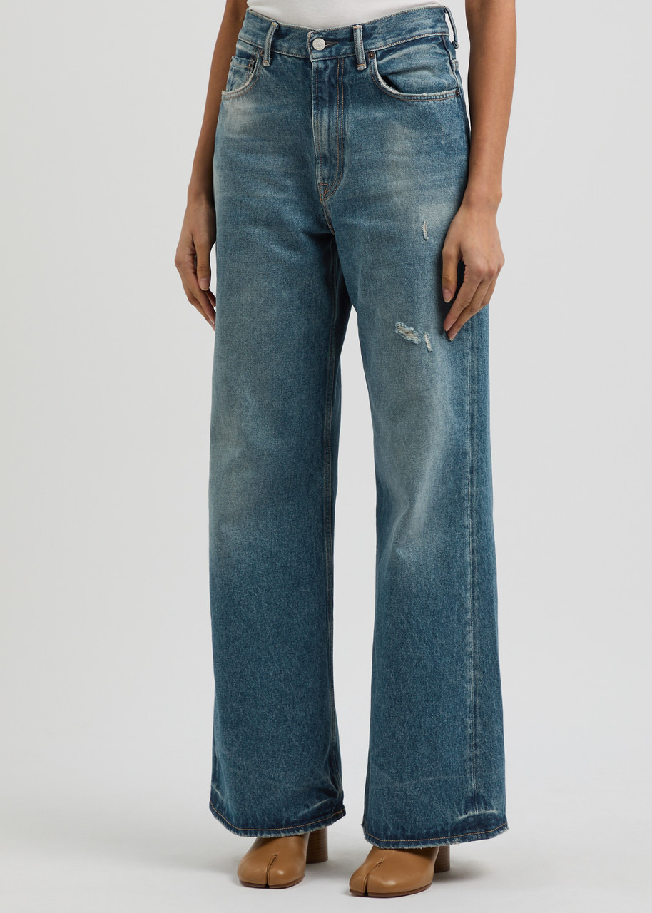 Acne Studios Distressed Wide-leg Jeans - 2