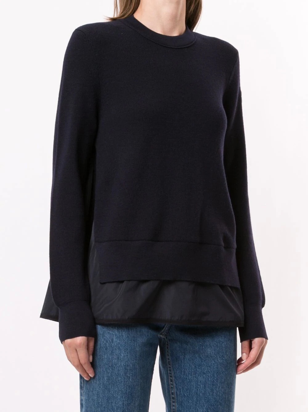 split hem jumper - 3