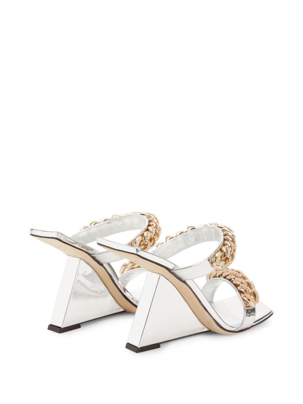 Berenicee Chain 105mm sandals - 3