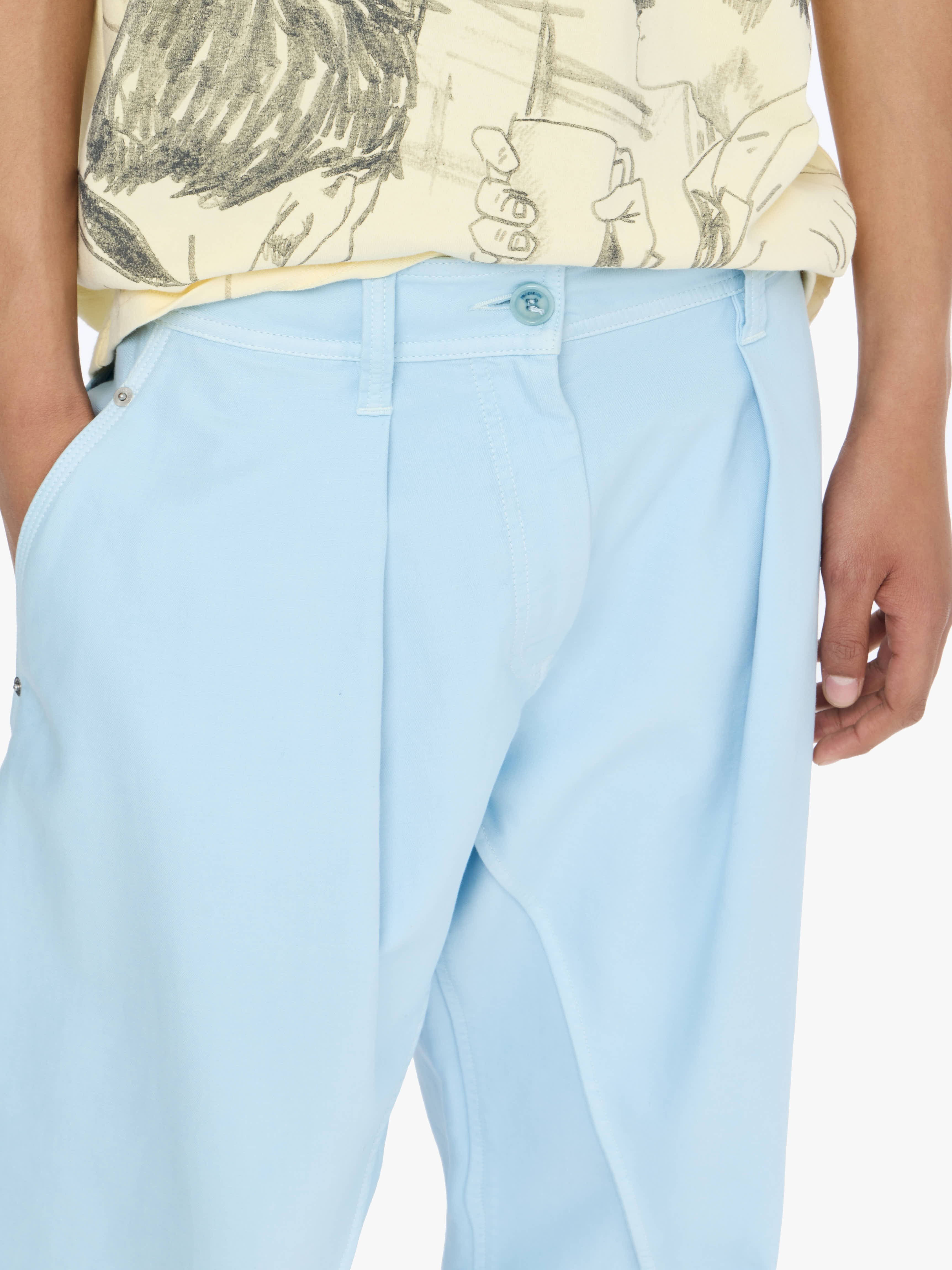 TWISTED SEAM TROUSERS - 5
