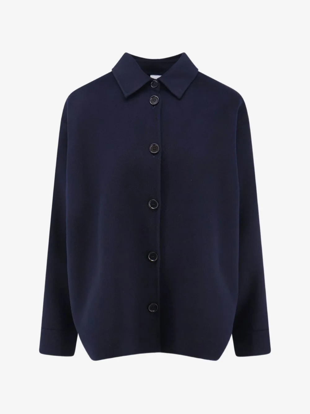 button-fastening long-sleeve jacket - 1