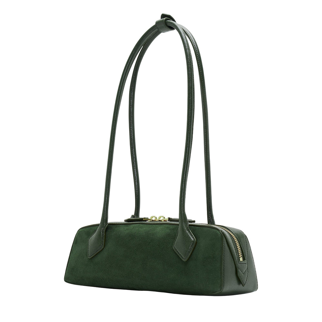 Teckel Small Bag Suede Goatskin And Shiny Goatskin - 2