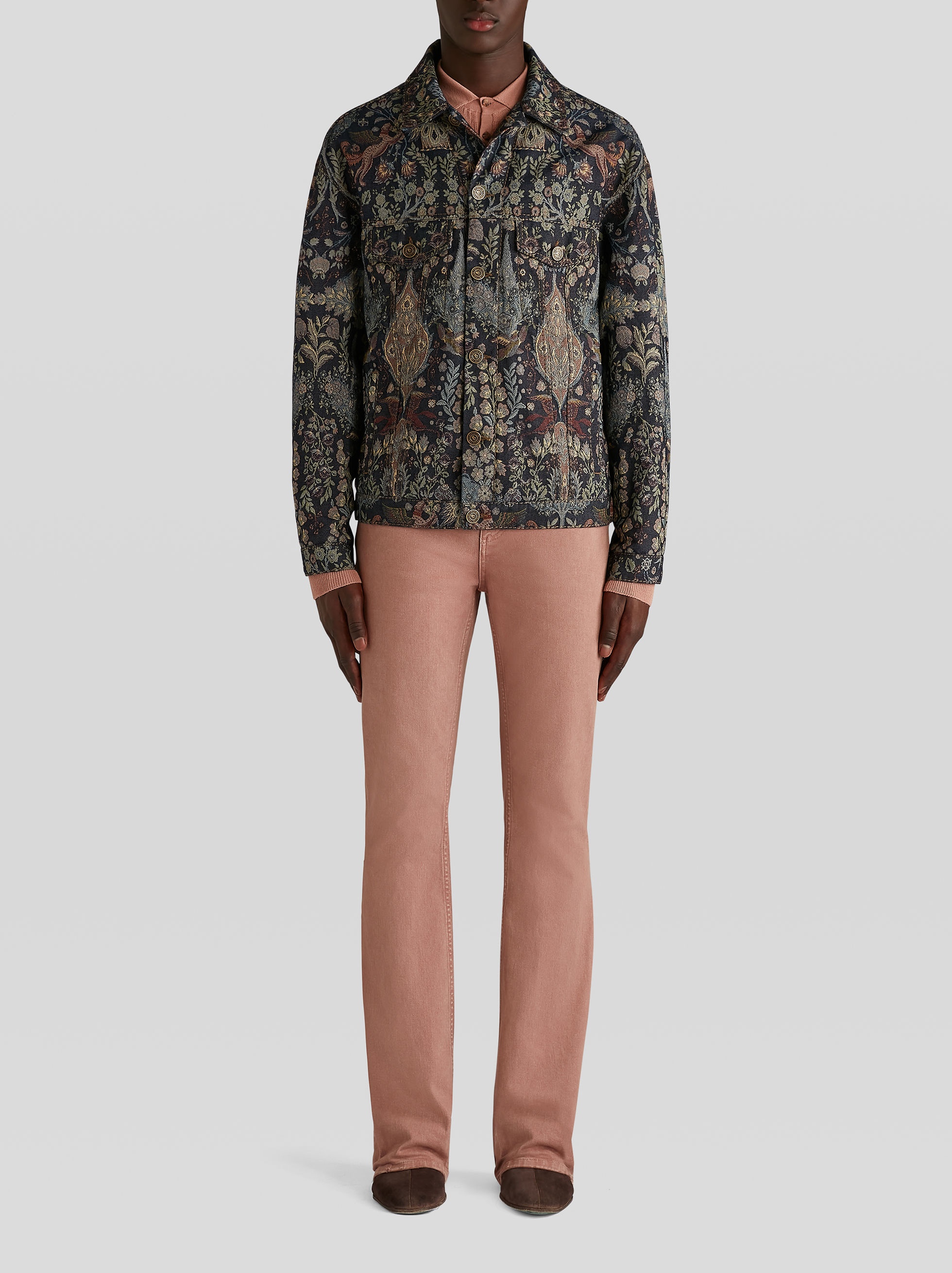 JACQUARD DENIM JACKET - 3