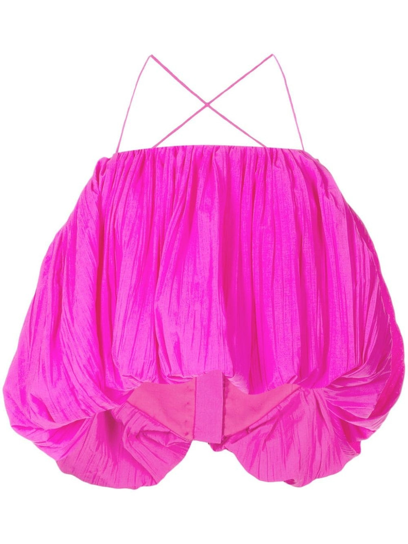 Varley pleated top 1
