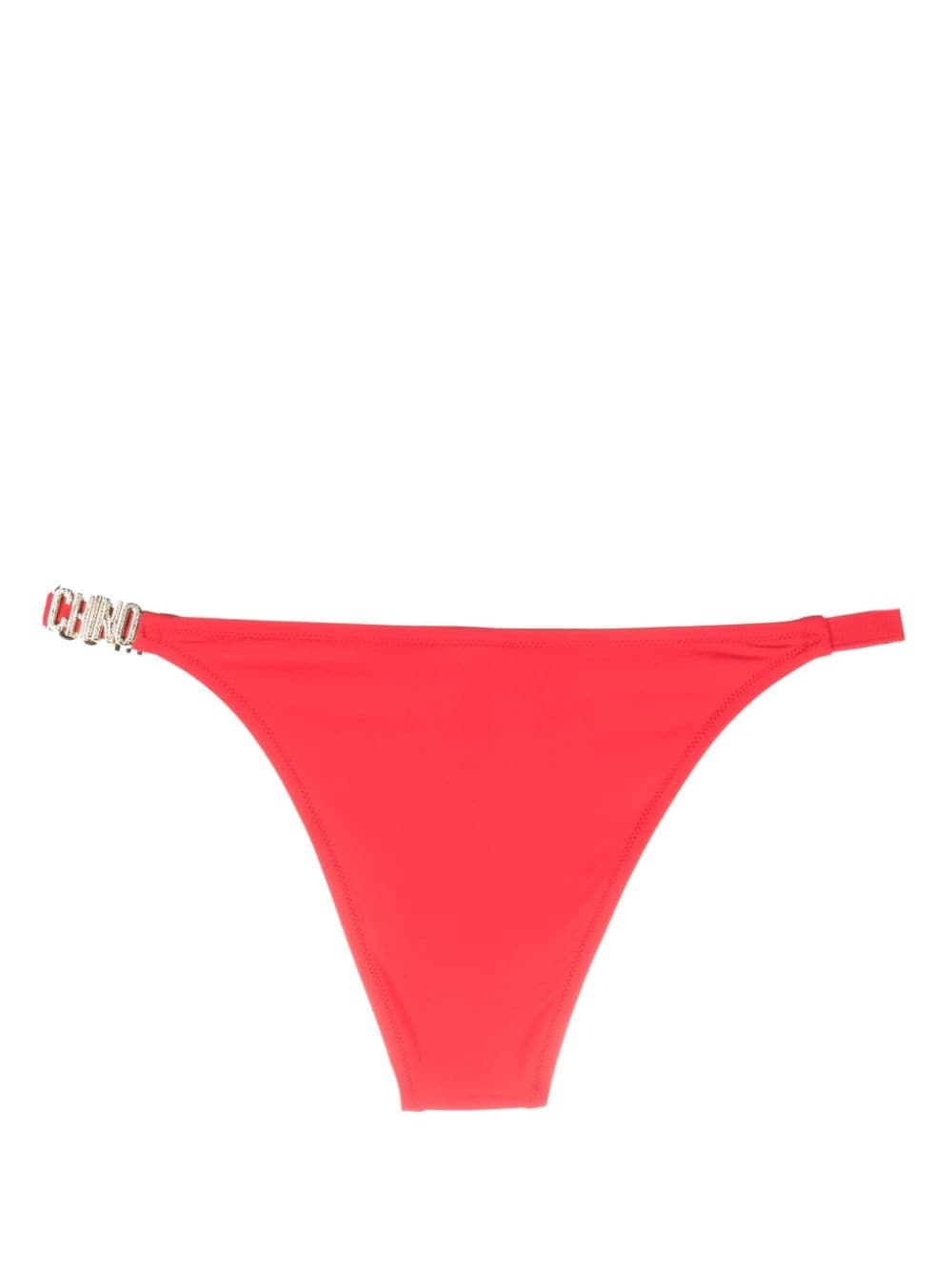 logo-plaque bikini bottoms - 2
