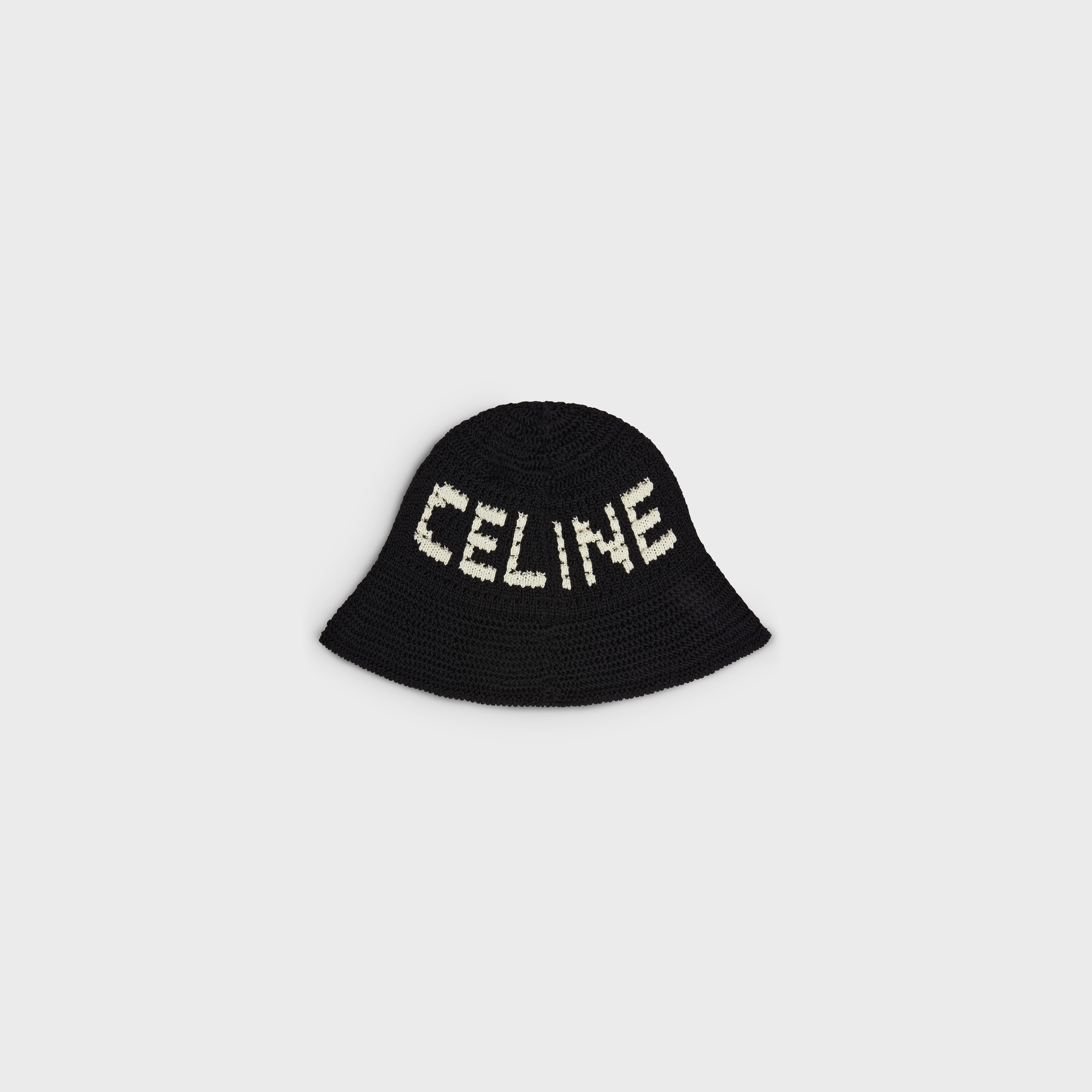 celine beanie in crocheted cotton - 2
