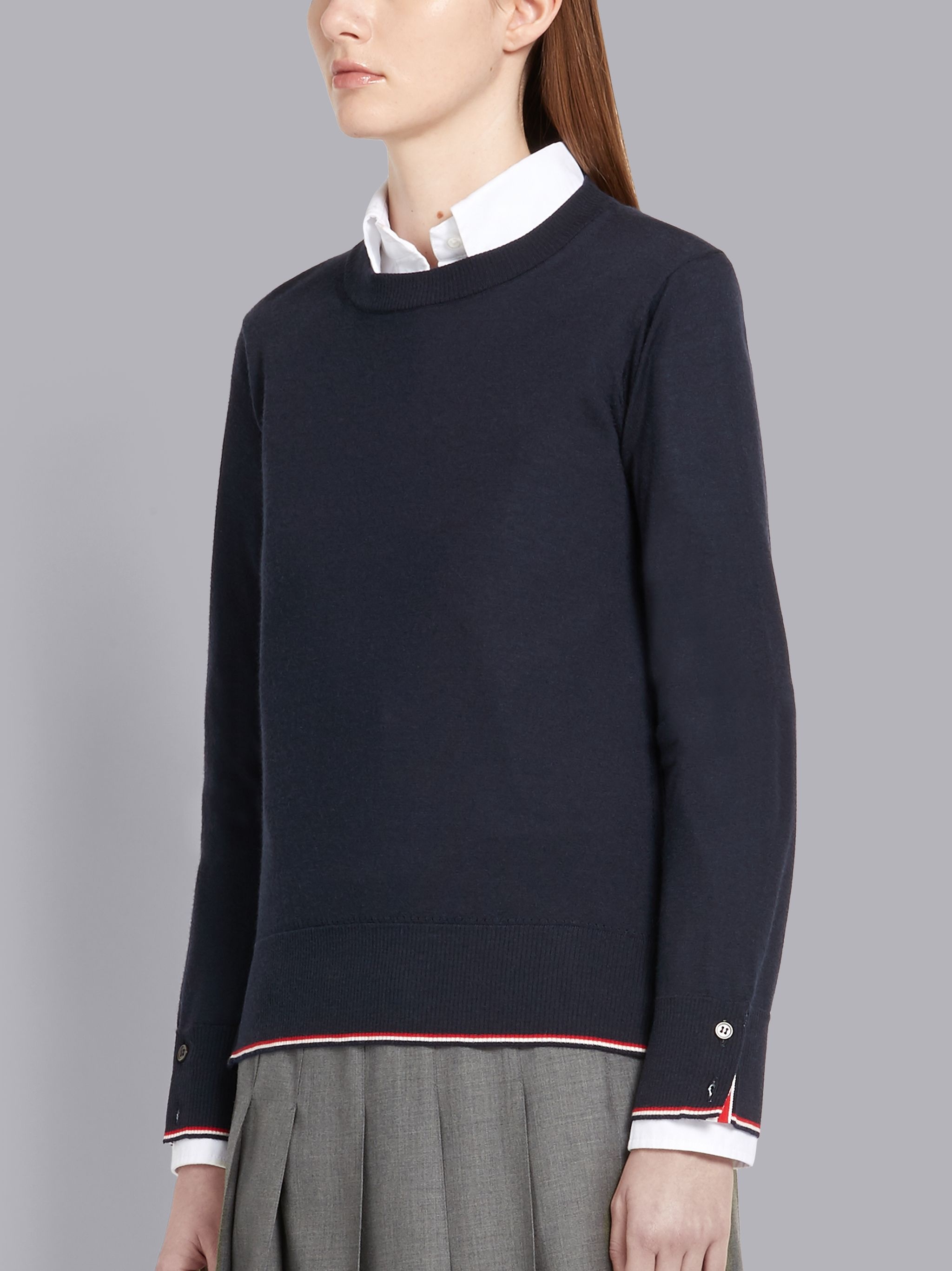 RWB Tipping Cashmere Pullover - 2