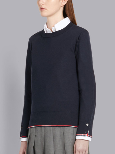 Thom Browne RWB Tipping Cashmere Pullover outlook