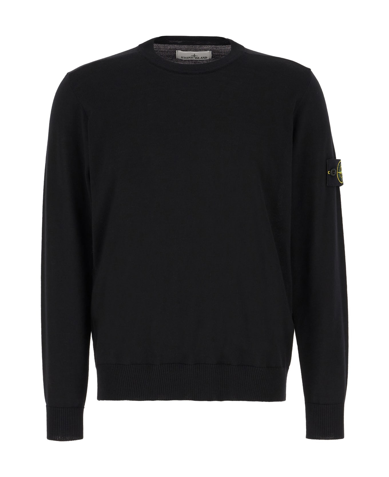 Black Wool Sweater - 1