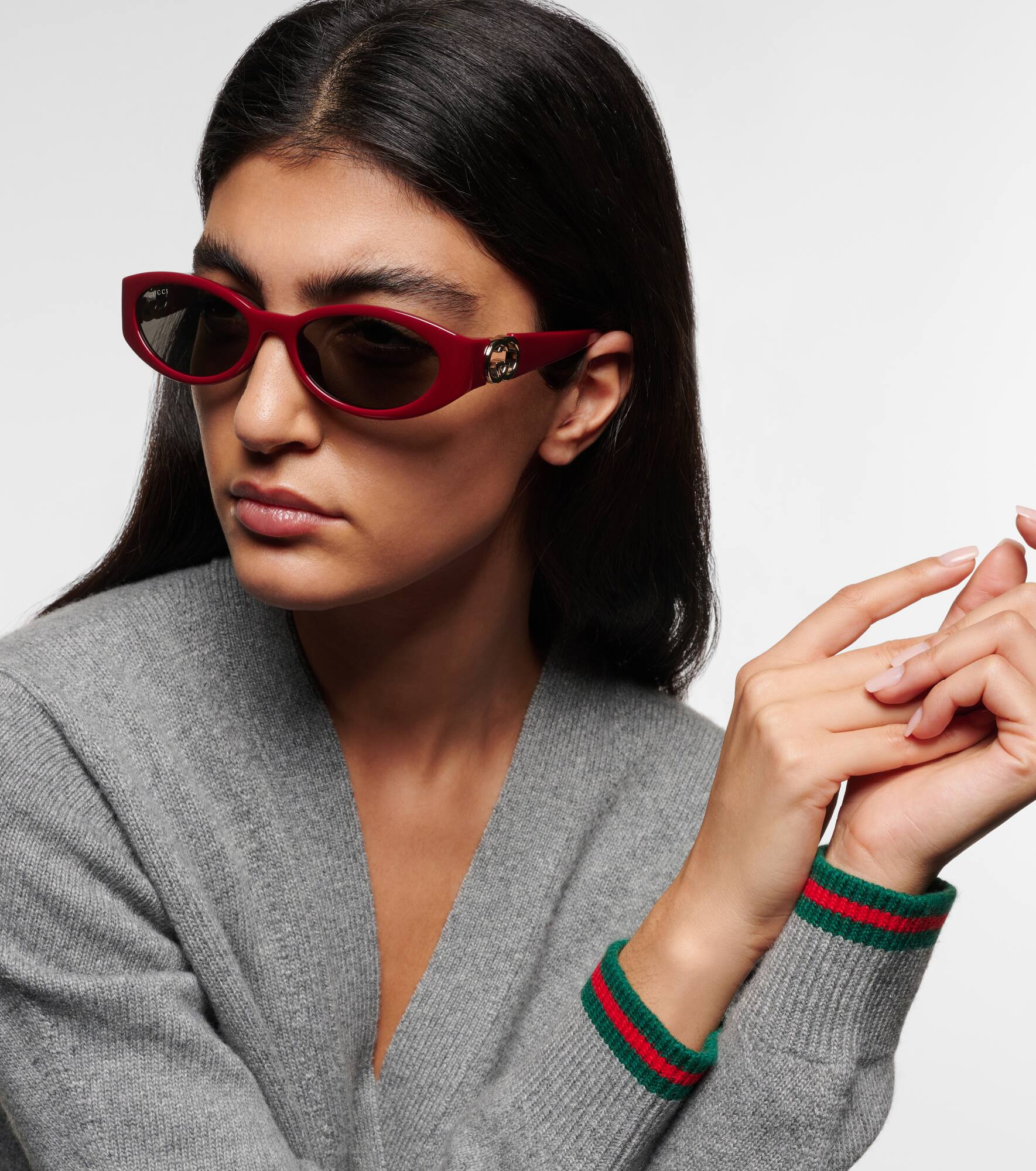Hailey oval sunglasses - 3