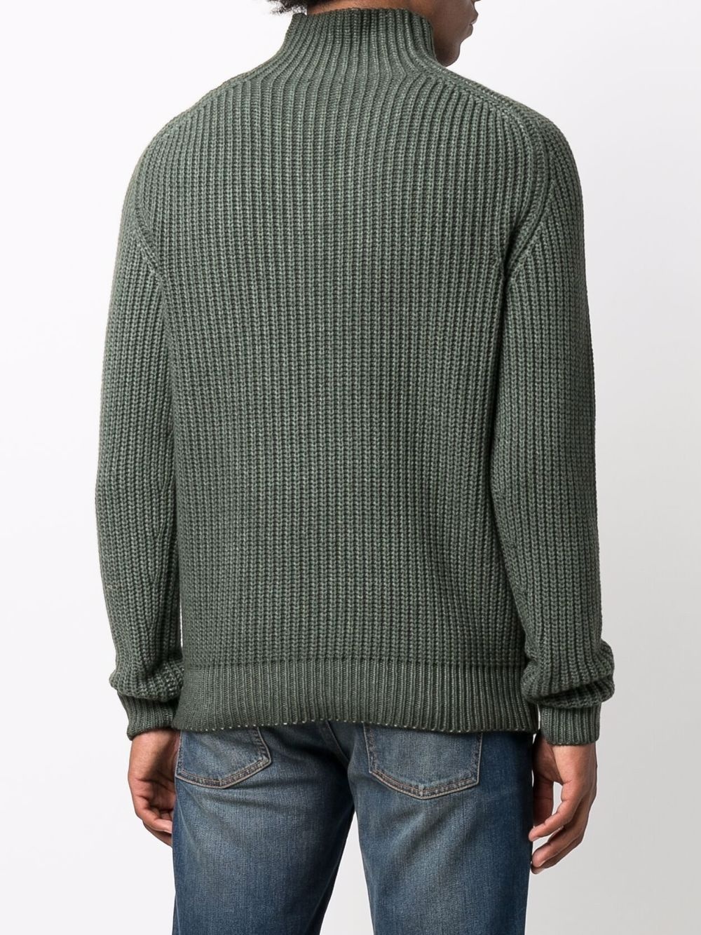 ribbed knit jumper - 4