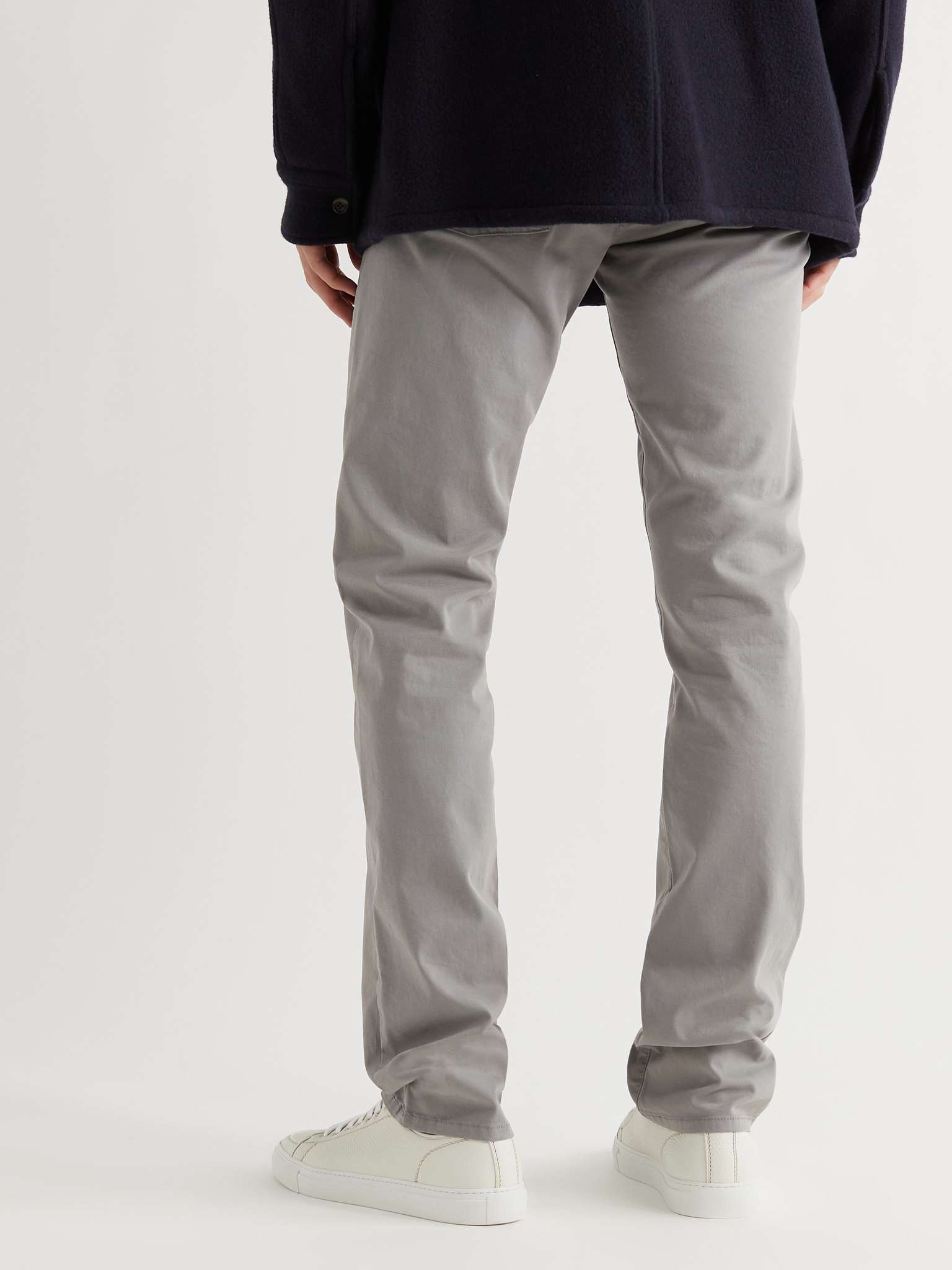 Slim-Fit Stretch-Cotton Chinos - 4