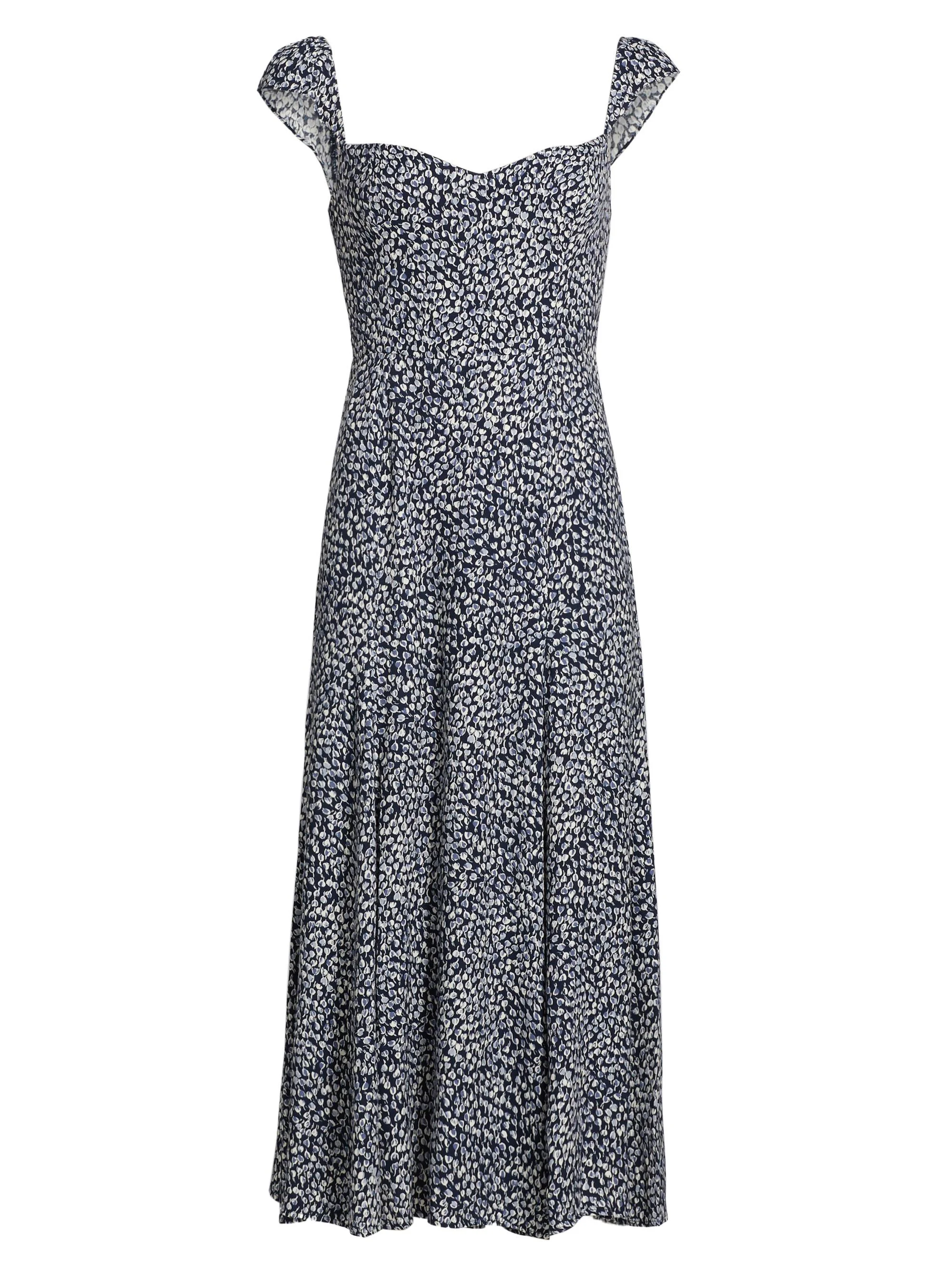 Women's Bryson Floral Sweetheart Midi-Dress - Largo - 1
