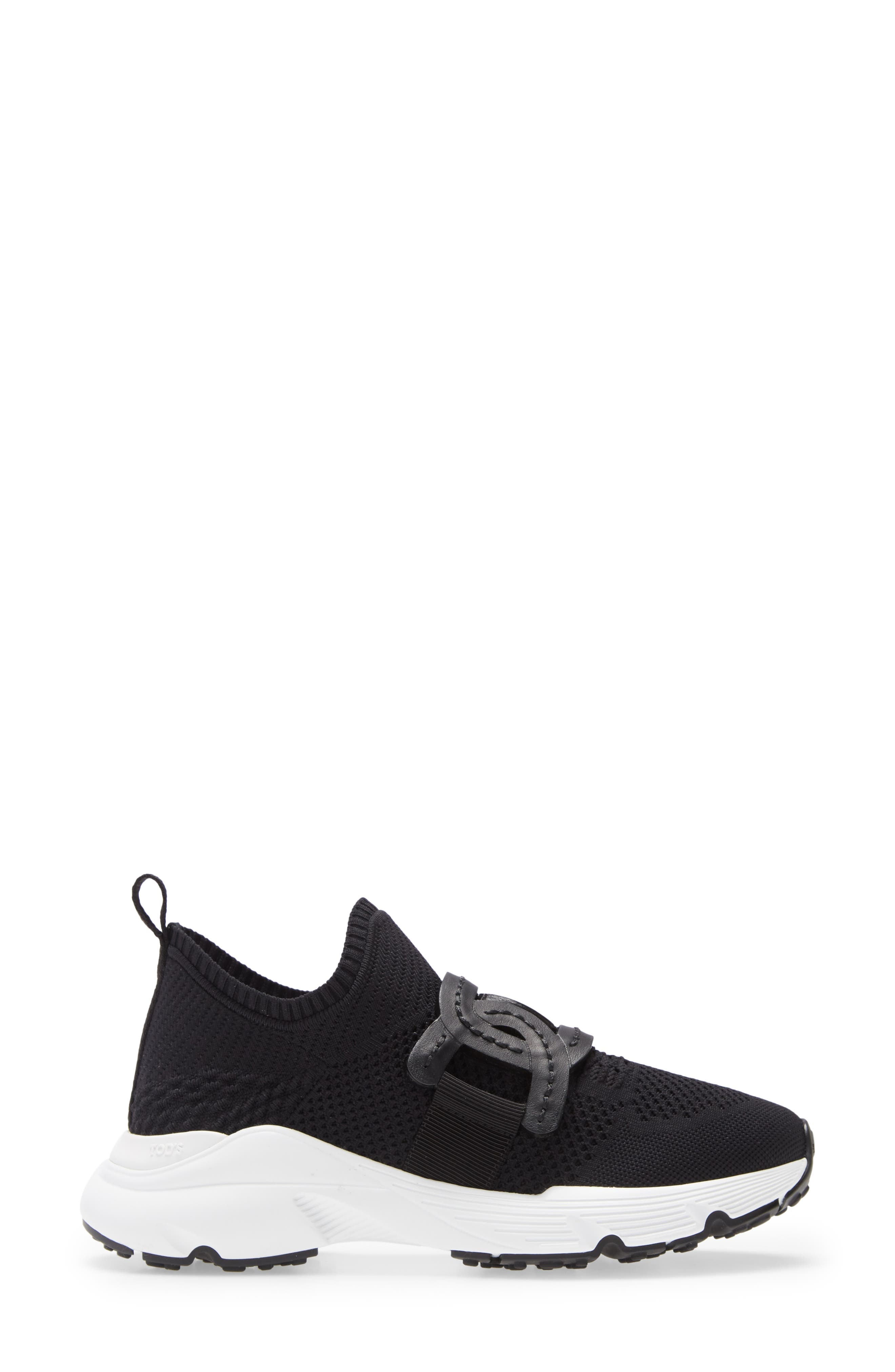 Tod's Kate Chain Detail Sneaker in Black at Nordstrom - 3