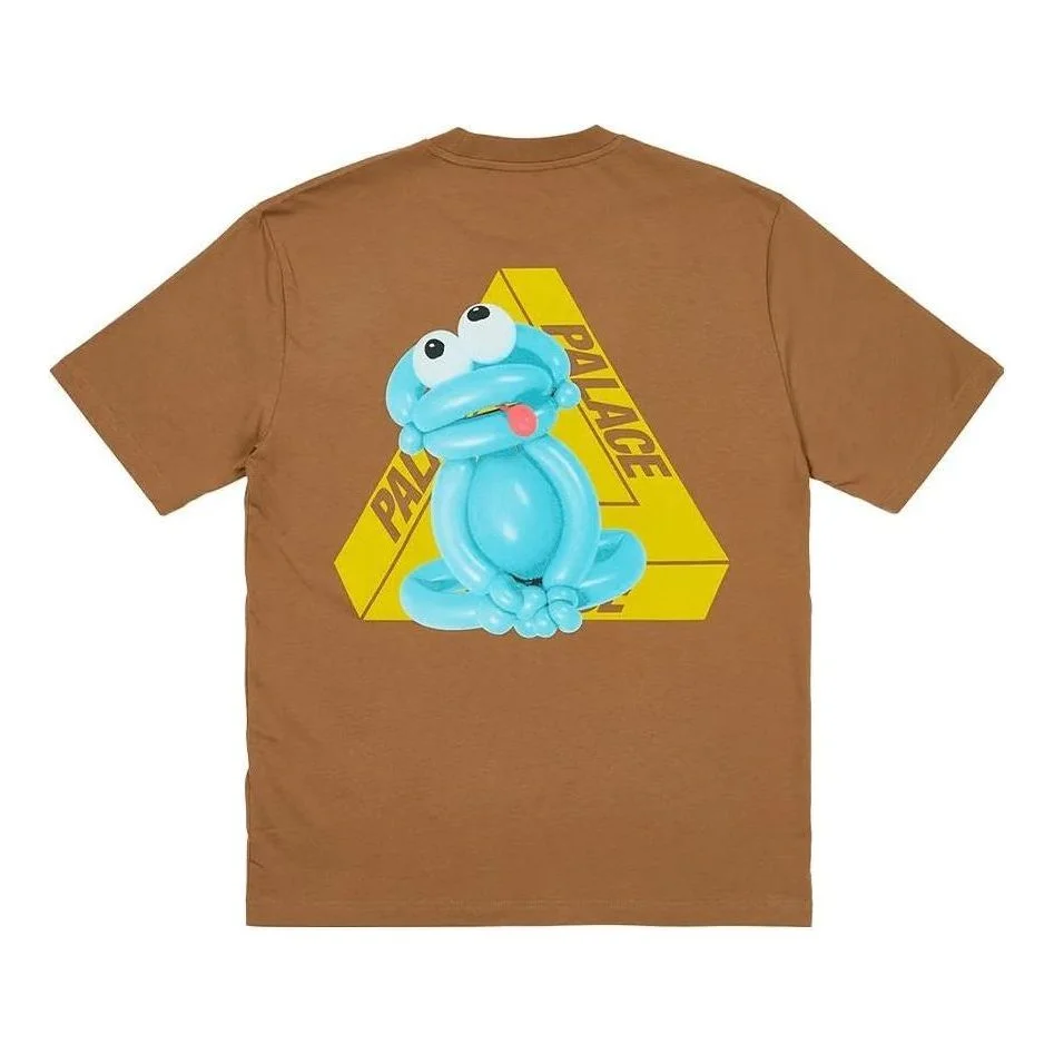 Palace Tri-Twister T-Shirt 'Mocha' P24TS223 - 1
