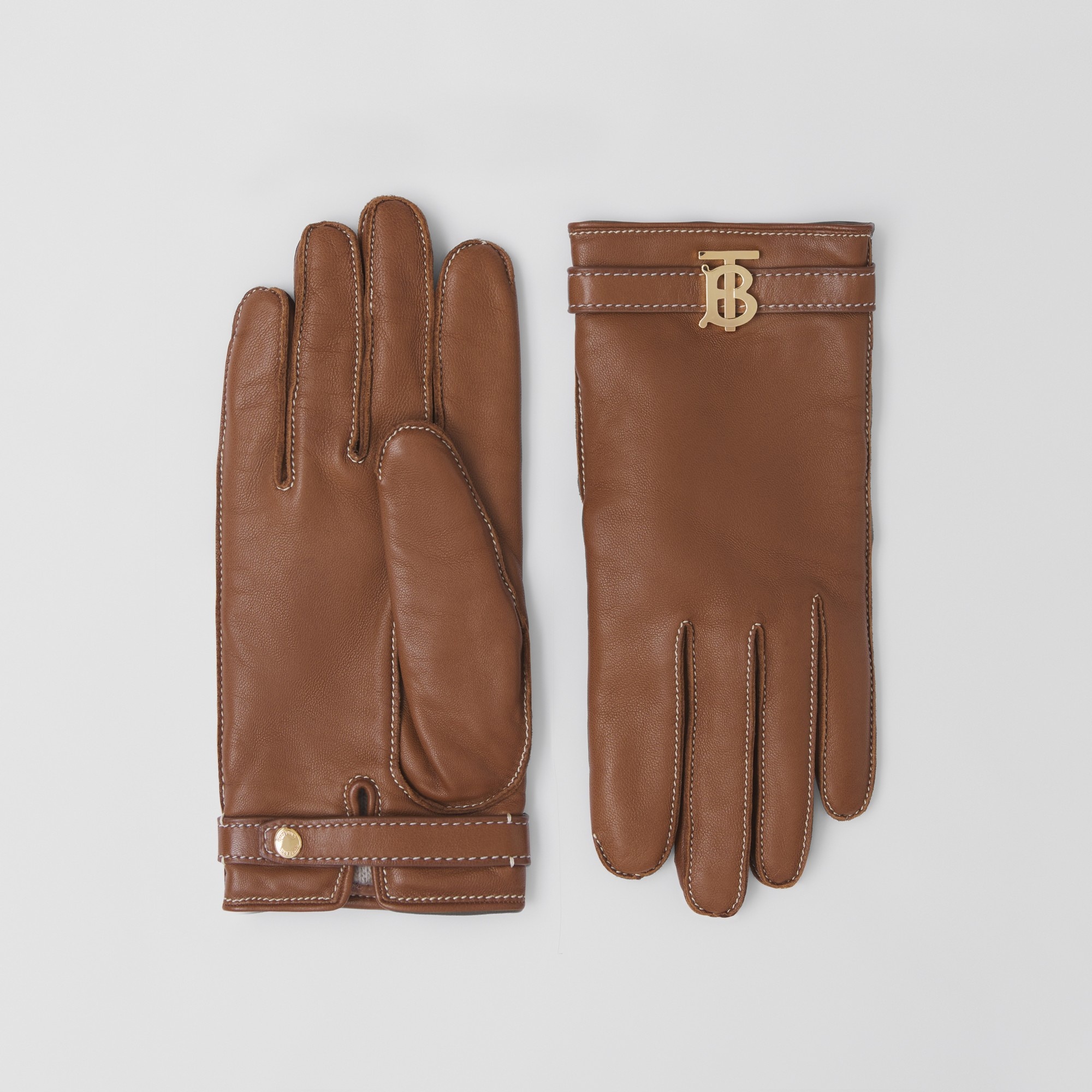 Monogram Motif Lambskin Gloves - 1