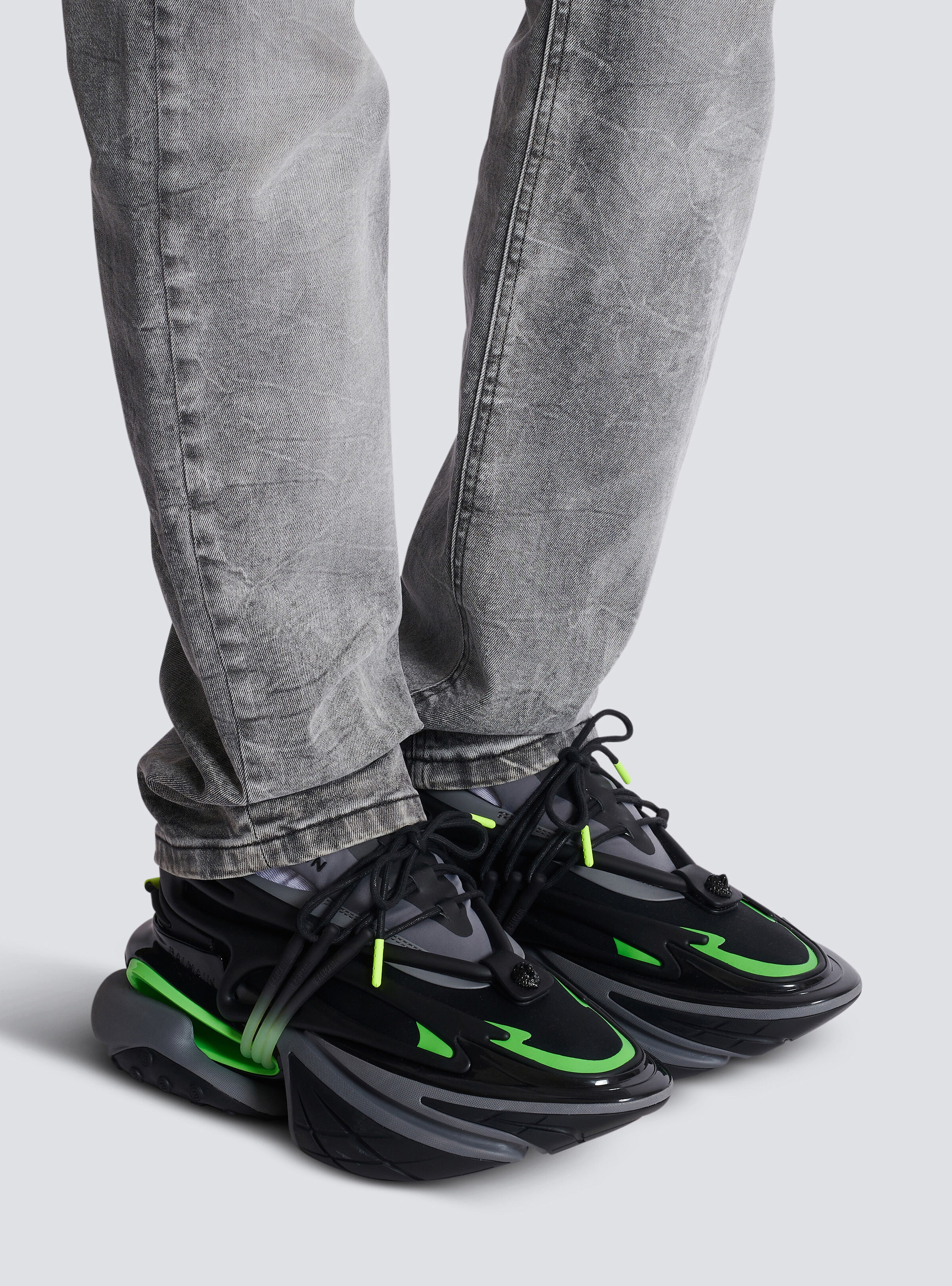 Unicorn Low sneakers in neoprene and calfskin - 9