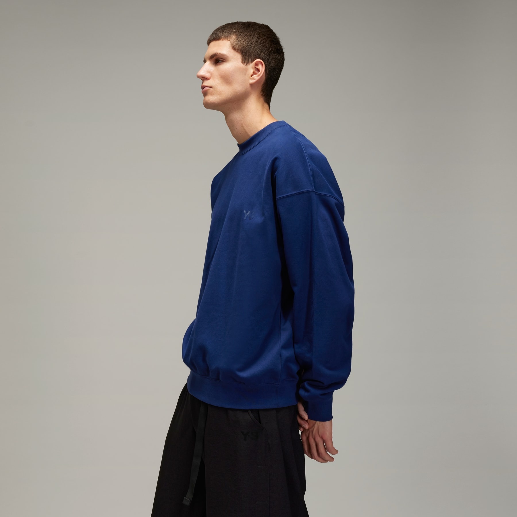 Y-3 French Terry Crew Sweater - 4