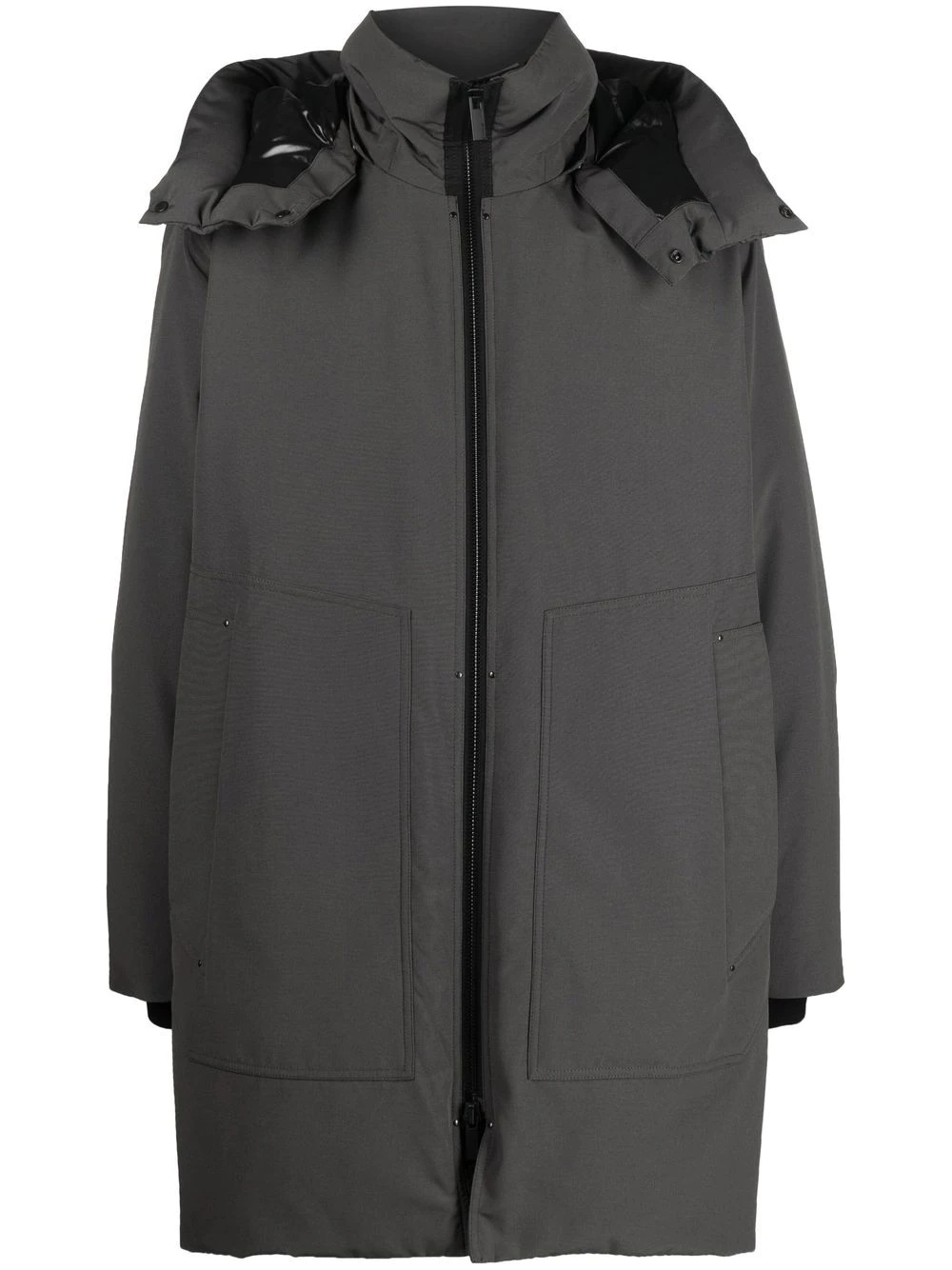 Oshima hooded down coat - 1