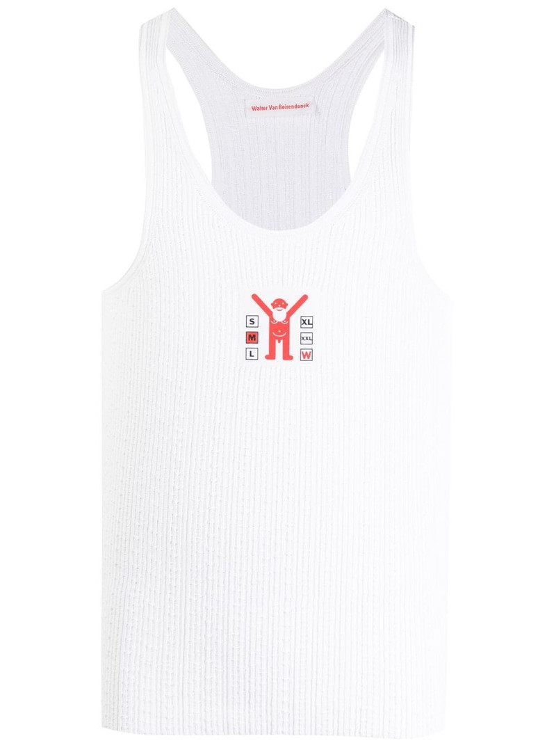 Jock graphic-print tank top 1