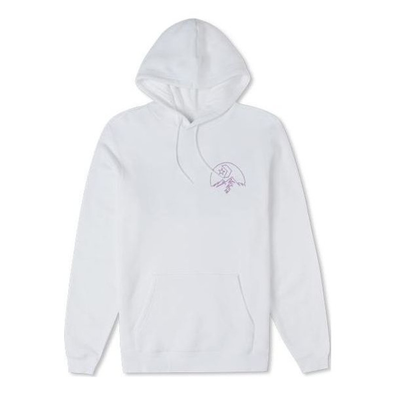 Converse Mountain Logo Hoodie 'White' 10025050-A02 - 1