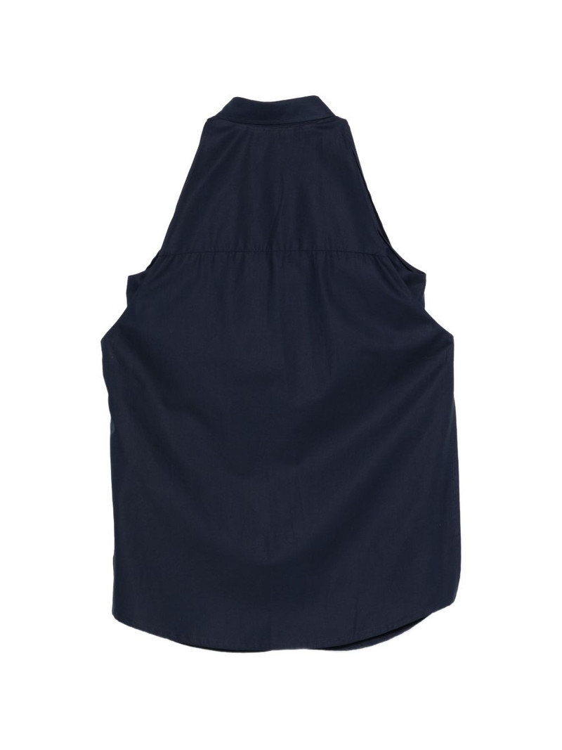 DARKPARK halter-neck sleeveless top outlook