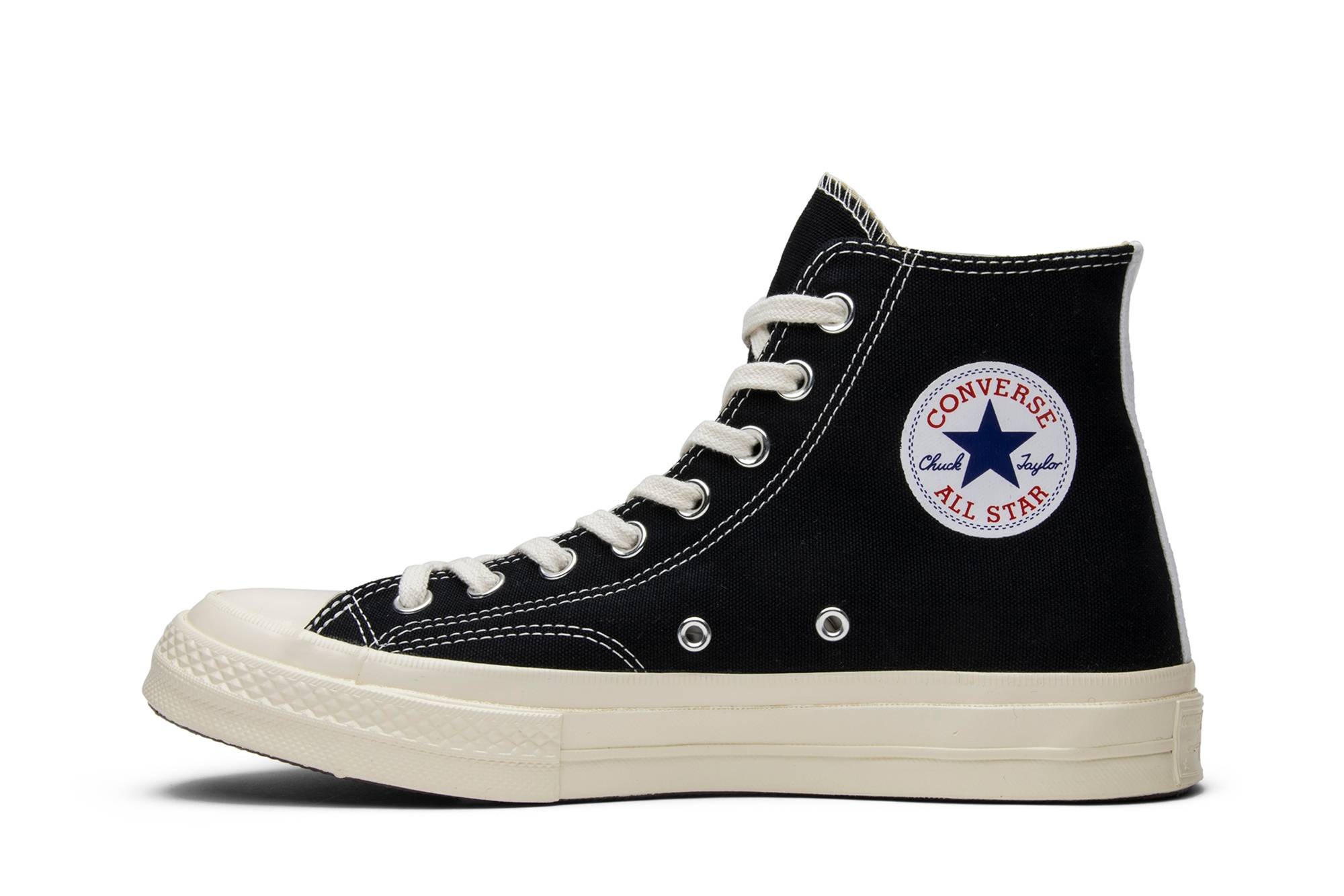 Comme des Garçons x Chuck Taylor All Star Hi 'Play' - 3