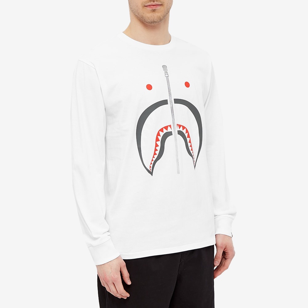 A Bathing Ape Long Sleeve Shark Tee - 4