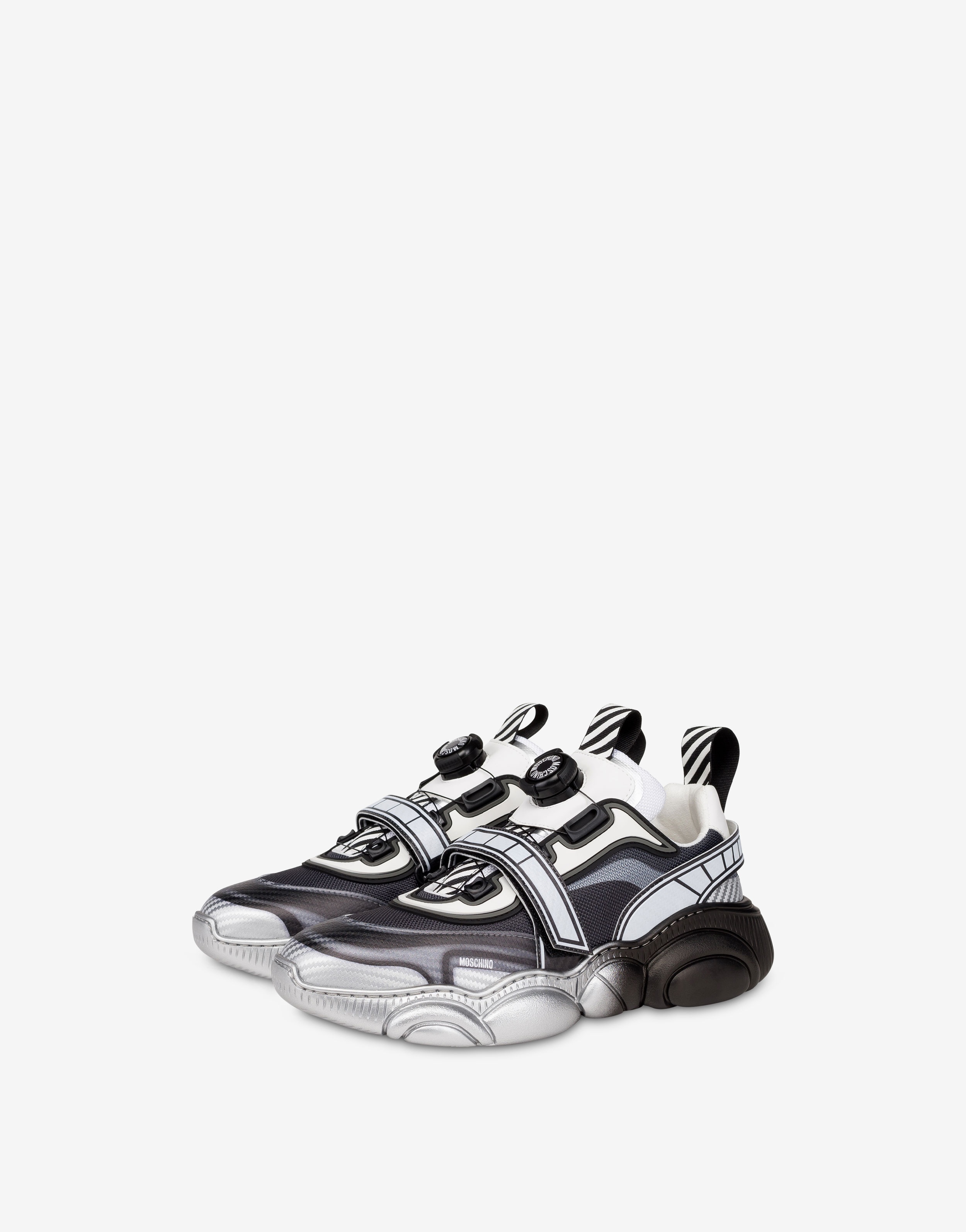 TEDDY SPIN SNEAKERS WITH A FUNCTIONING SPINNER - 1