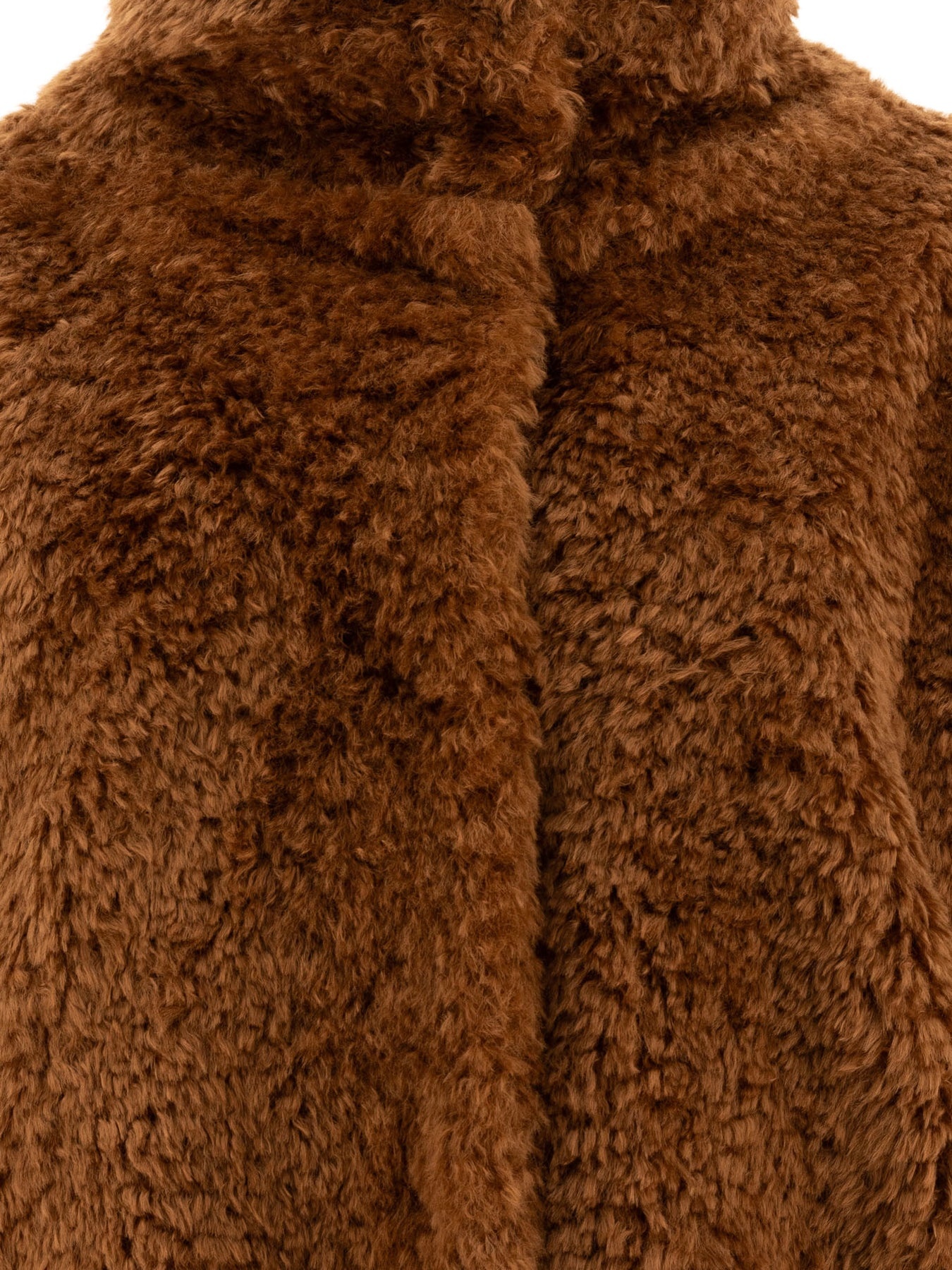 Teddy Long Coat Coats Brown - 3