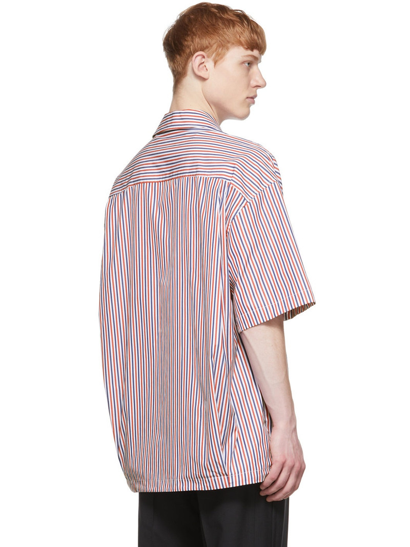 Red & Blue Cotton Short Sleeve Shirt 3