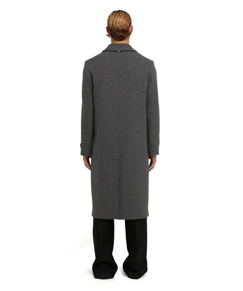 Virgin wool "Wool Coating" double-breasted coat 3