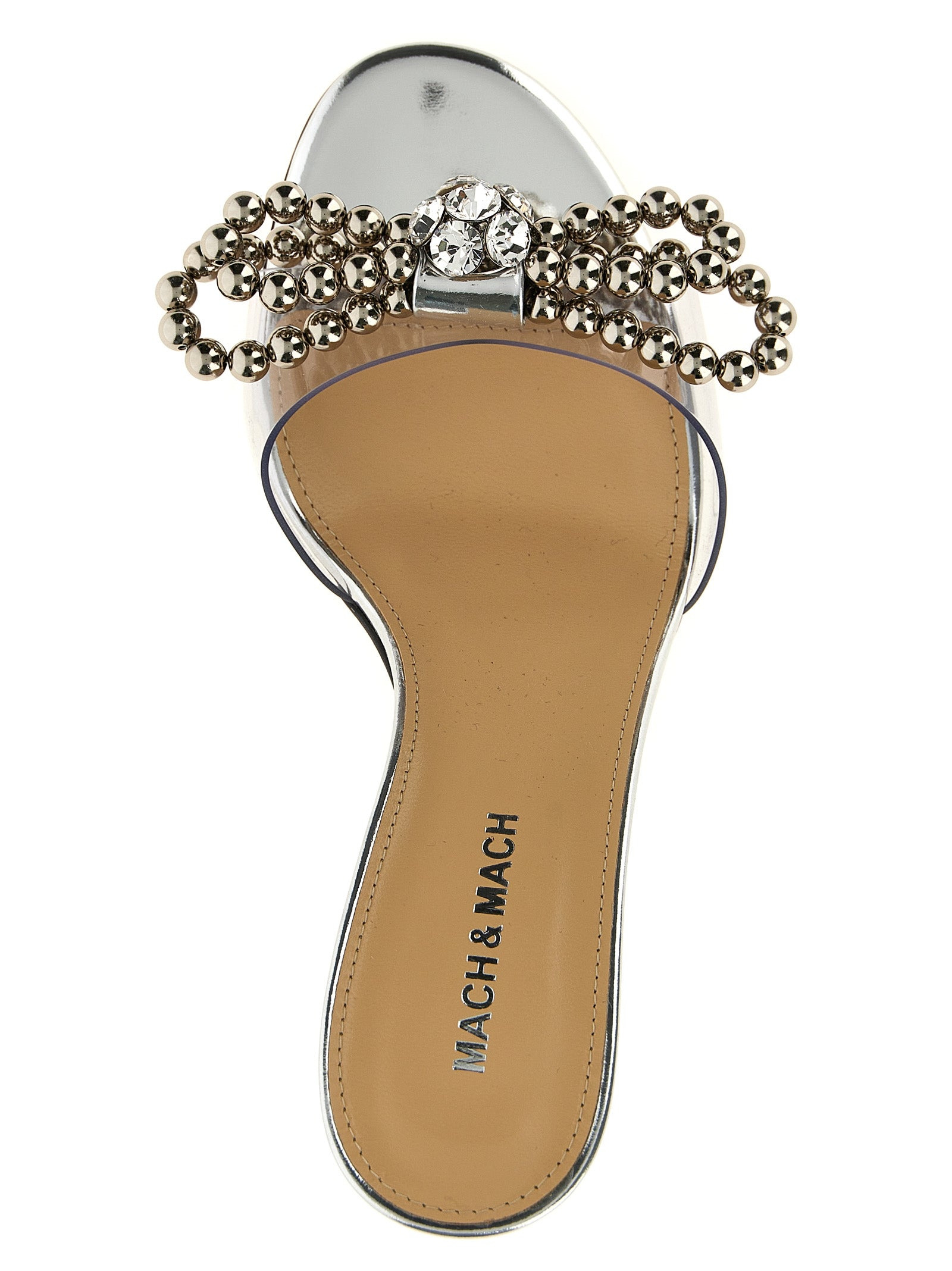Mach & Mach Women 'Stud Bow' Sandals - 4
