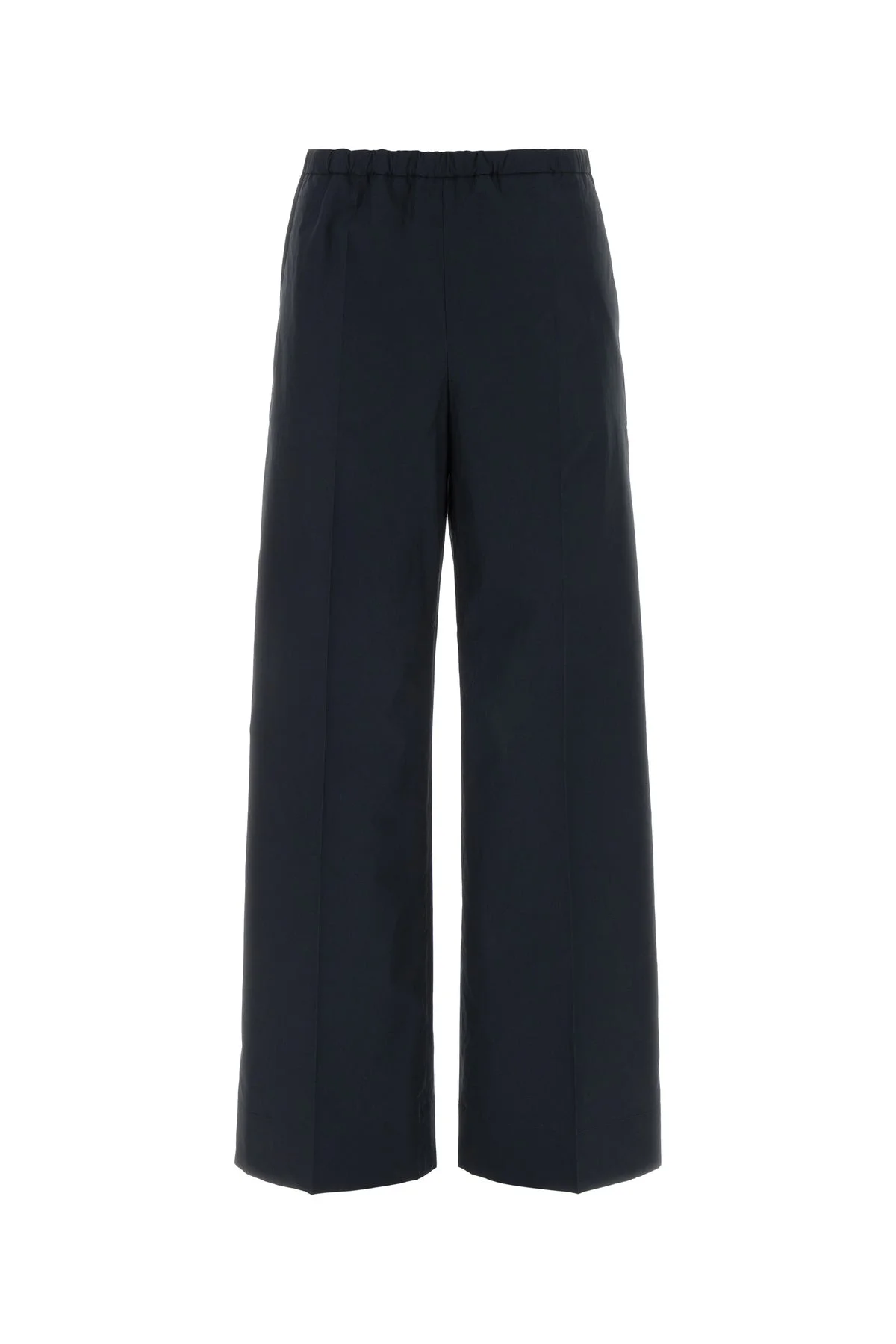 Midnight blue cotton pant - 1