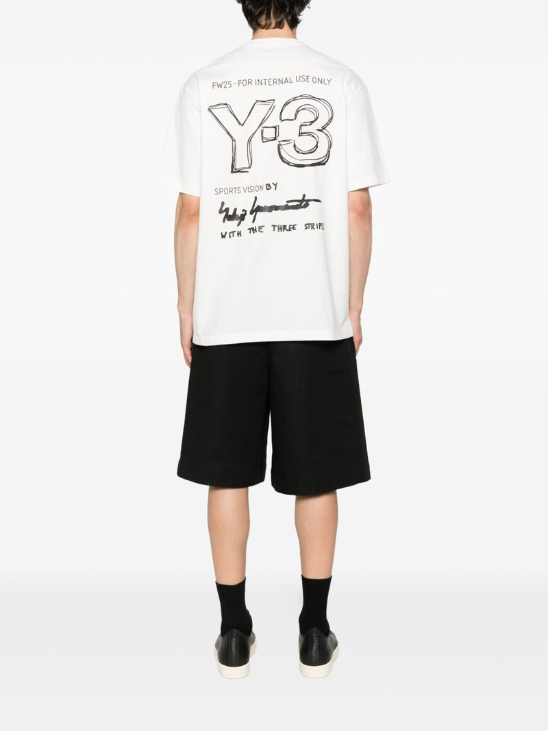 Y-3 graphic-print T-shirt outlook