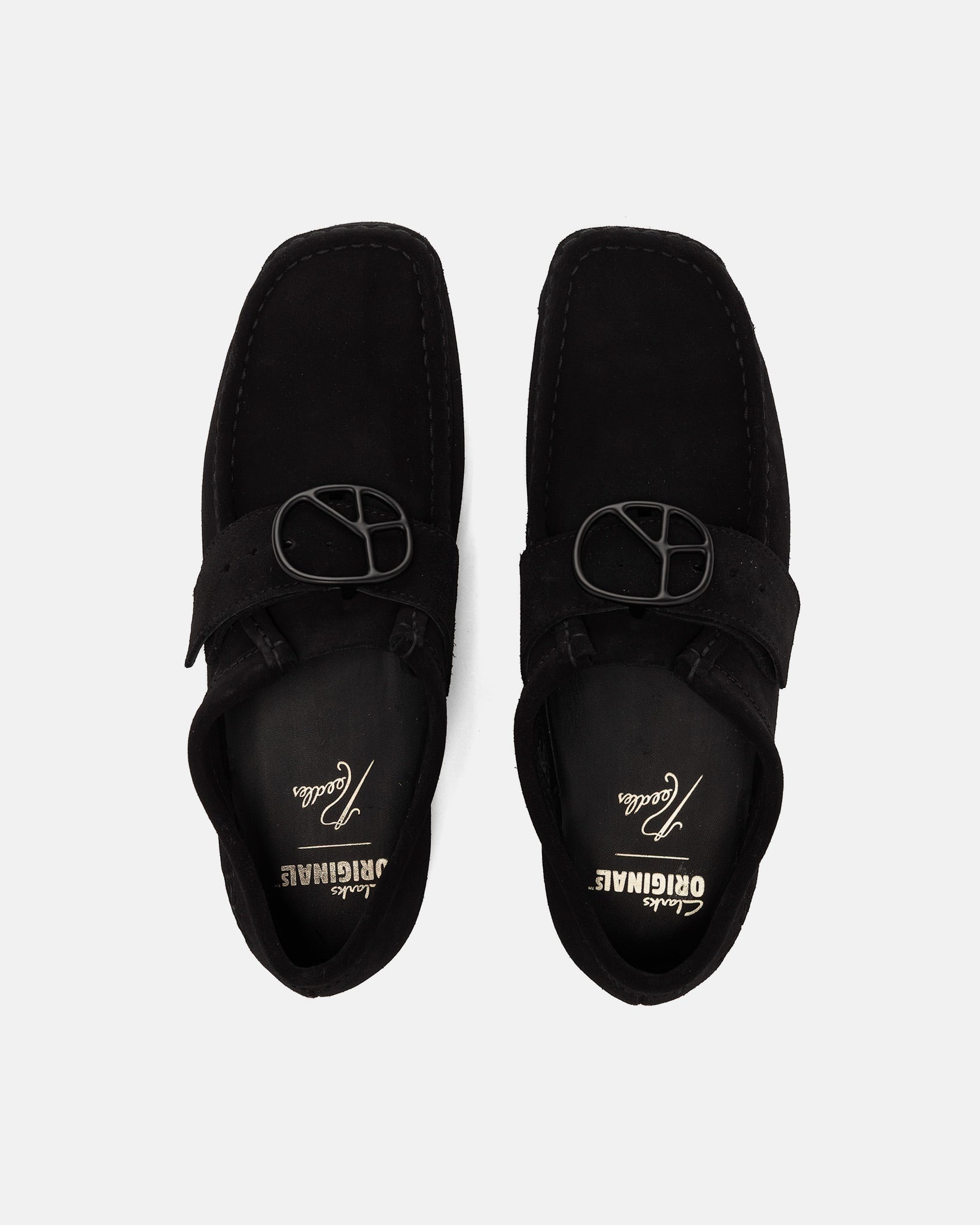 x Needles Walla Strap Lo Black Suede - 4