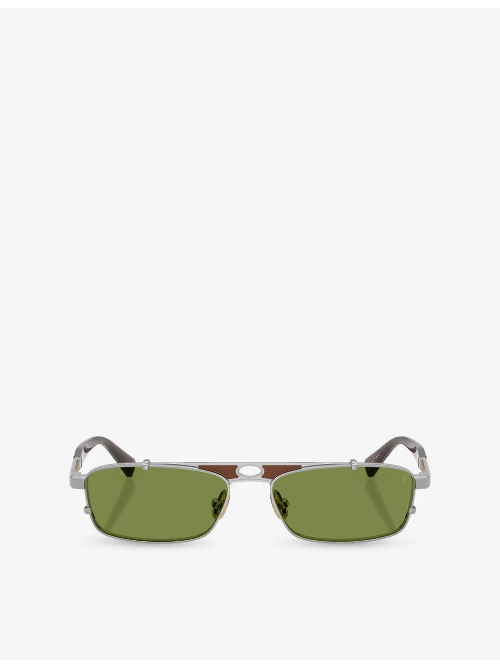 BC2010ST Paloma Rectangular-Frame Metal Sunglasses - 1