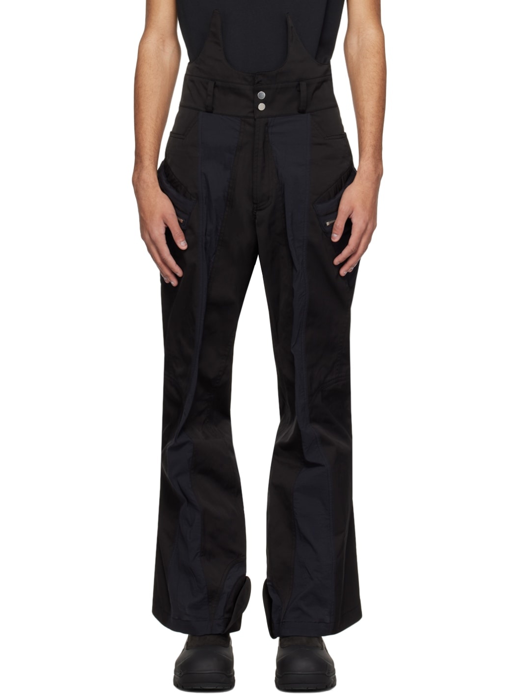 Black Scarab Cargo Pants - 1