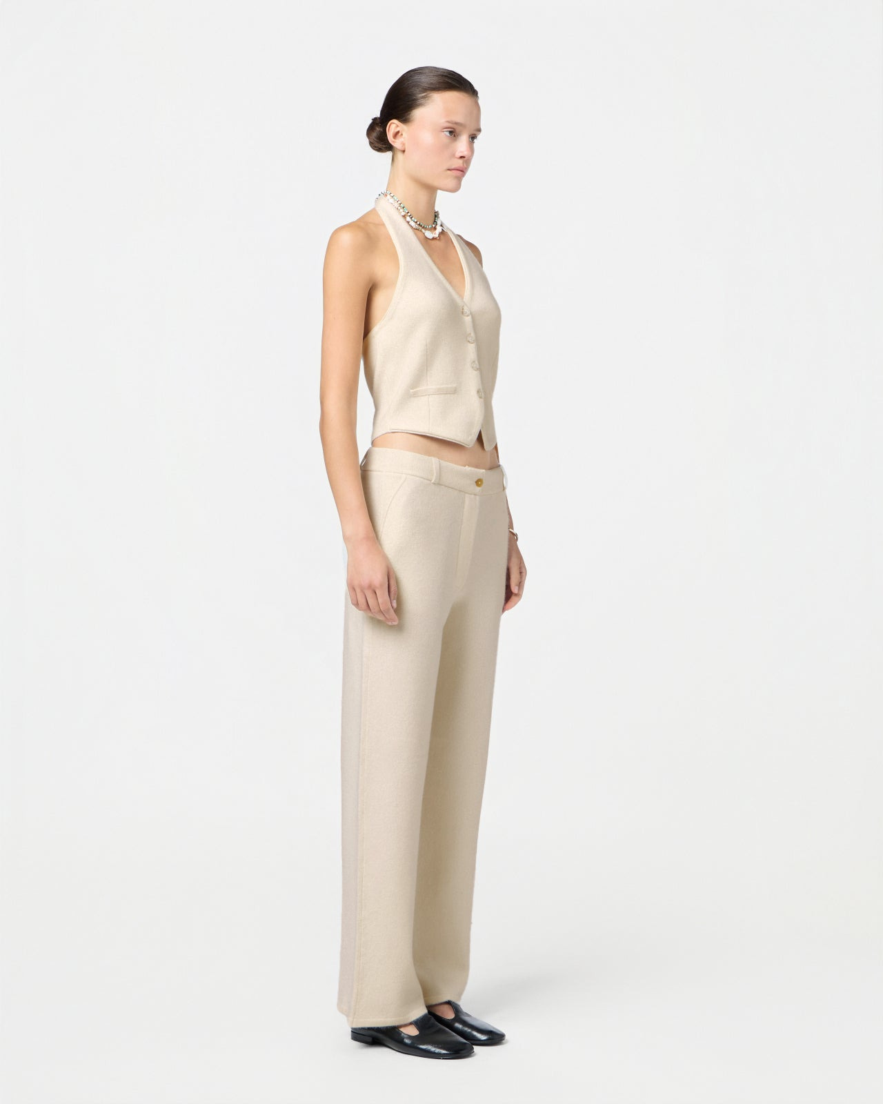 Tailored Halter Vest - 5