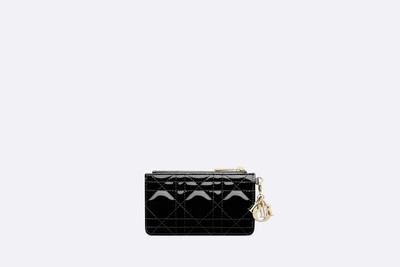 Dior Lady Dior Zipped Card Holder outlook