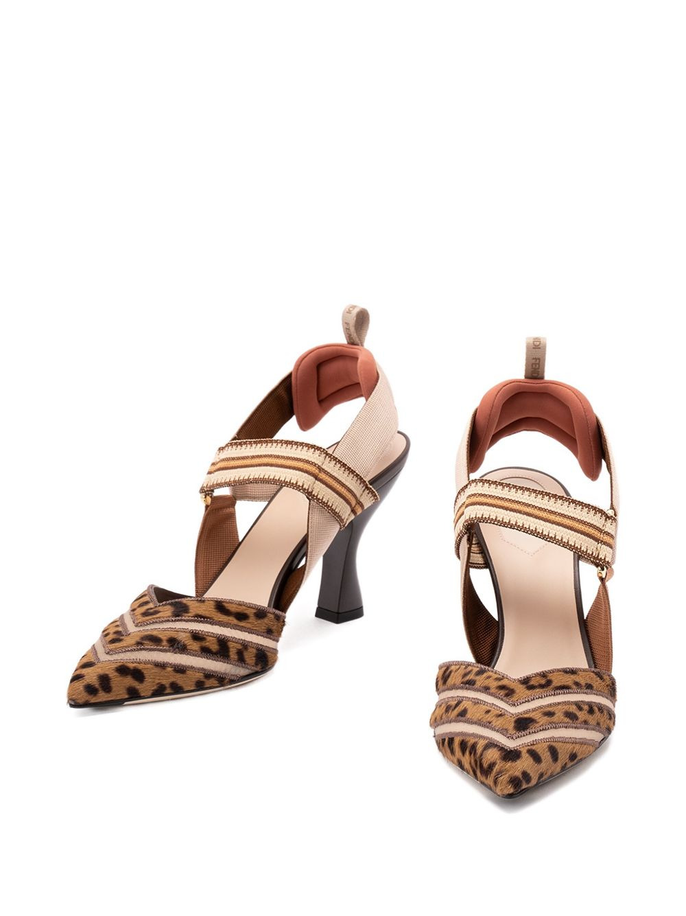85mm Colibrì leopard-print pumps - 4