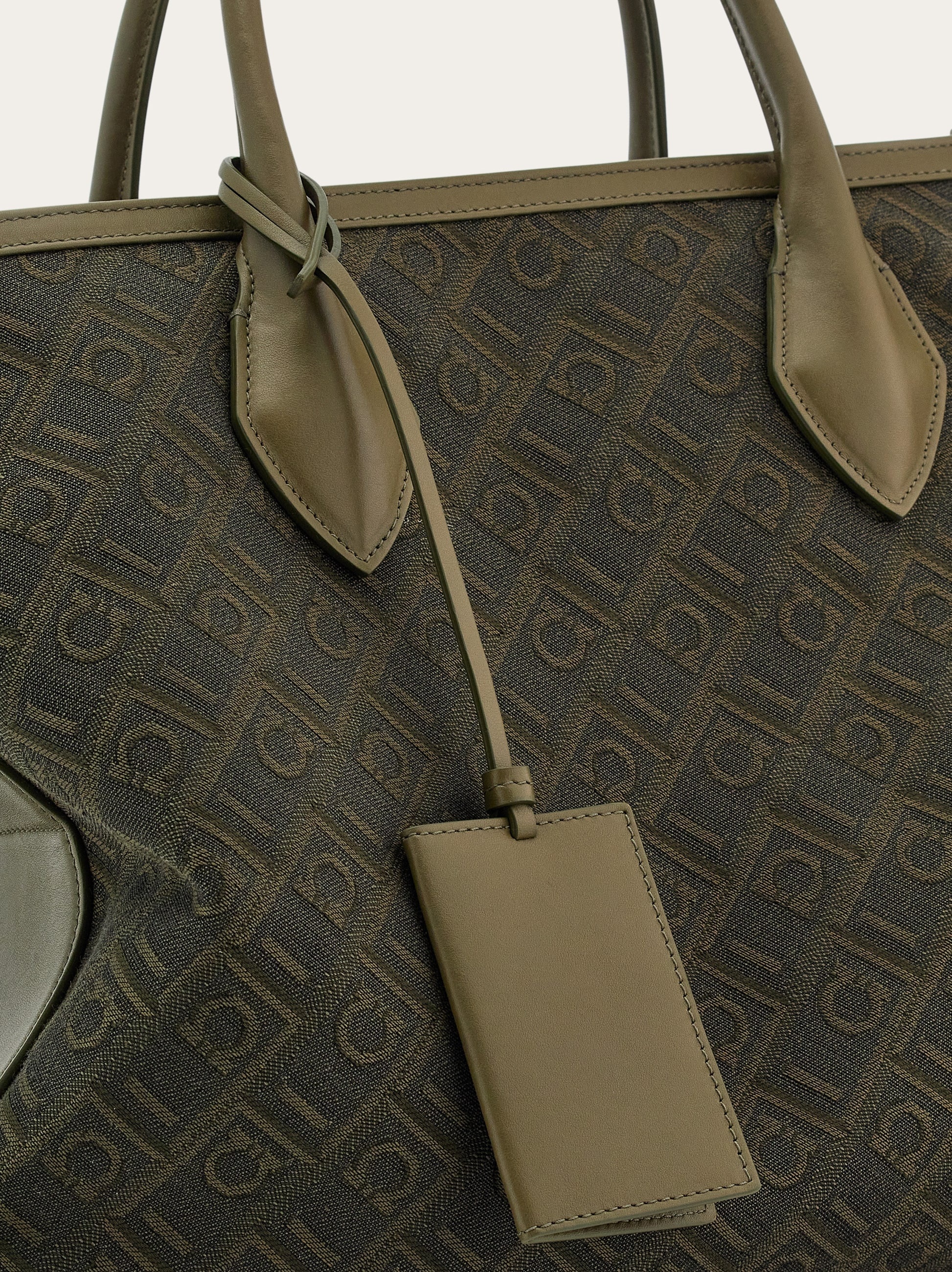Jacquard tote bag (L) - 9