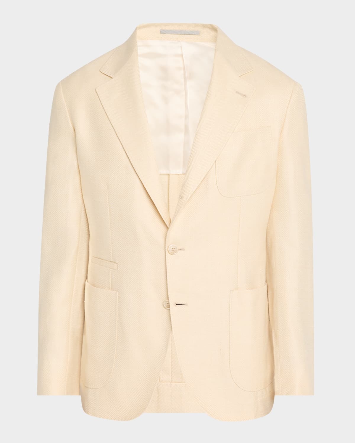 Men's Resca Textured Solid Sport Coat - 1