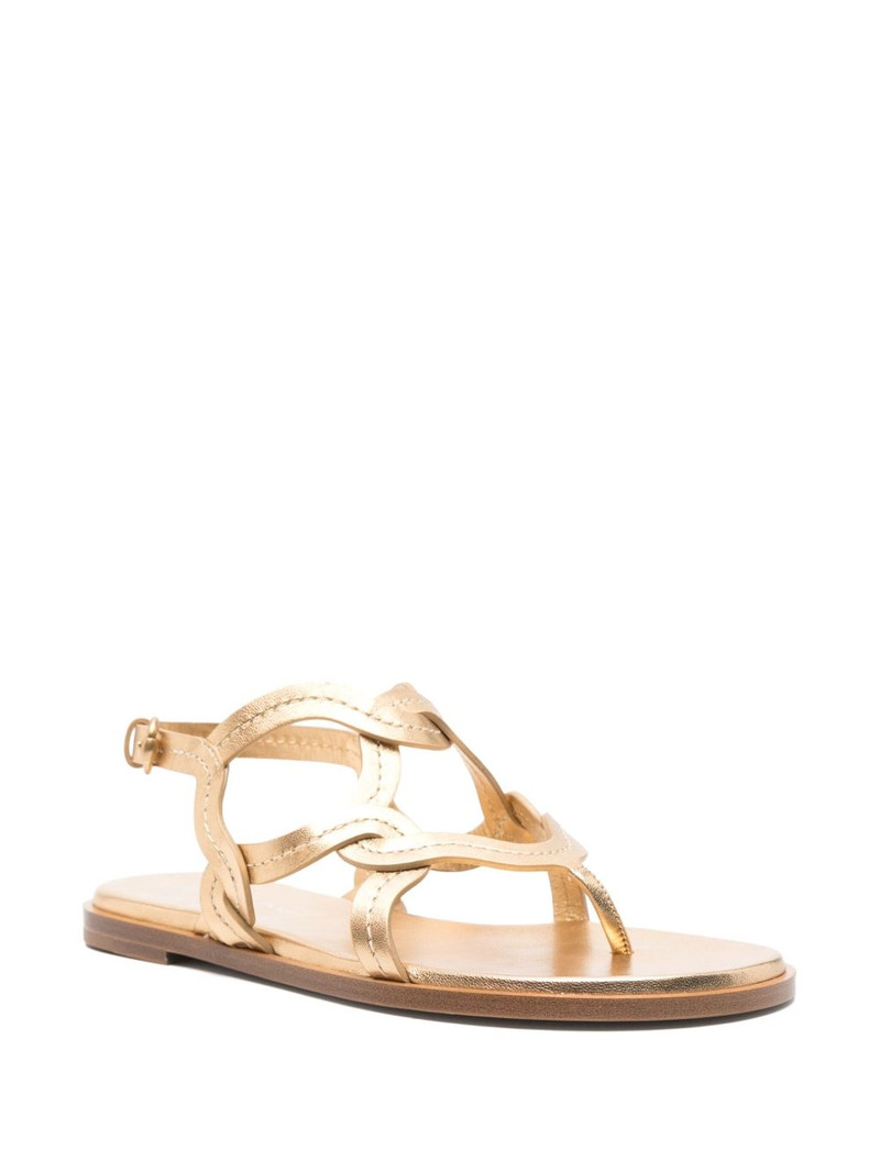 Gianvito Rossi leather sandals outlook